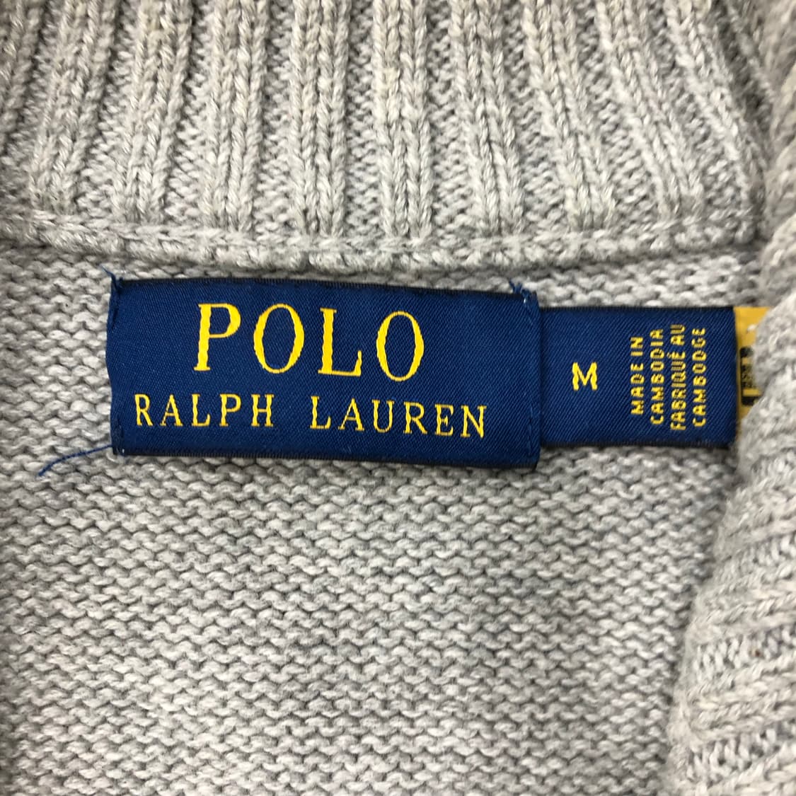 폴로 랄프로렌 신형 하프집업 니트 상품이미지3