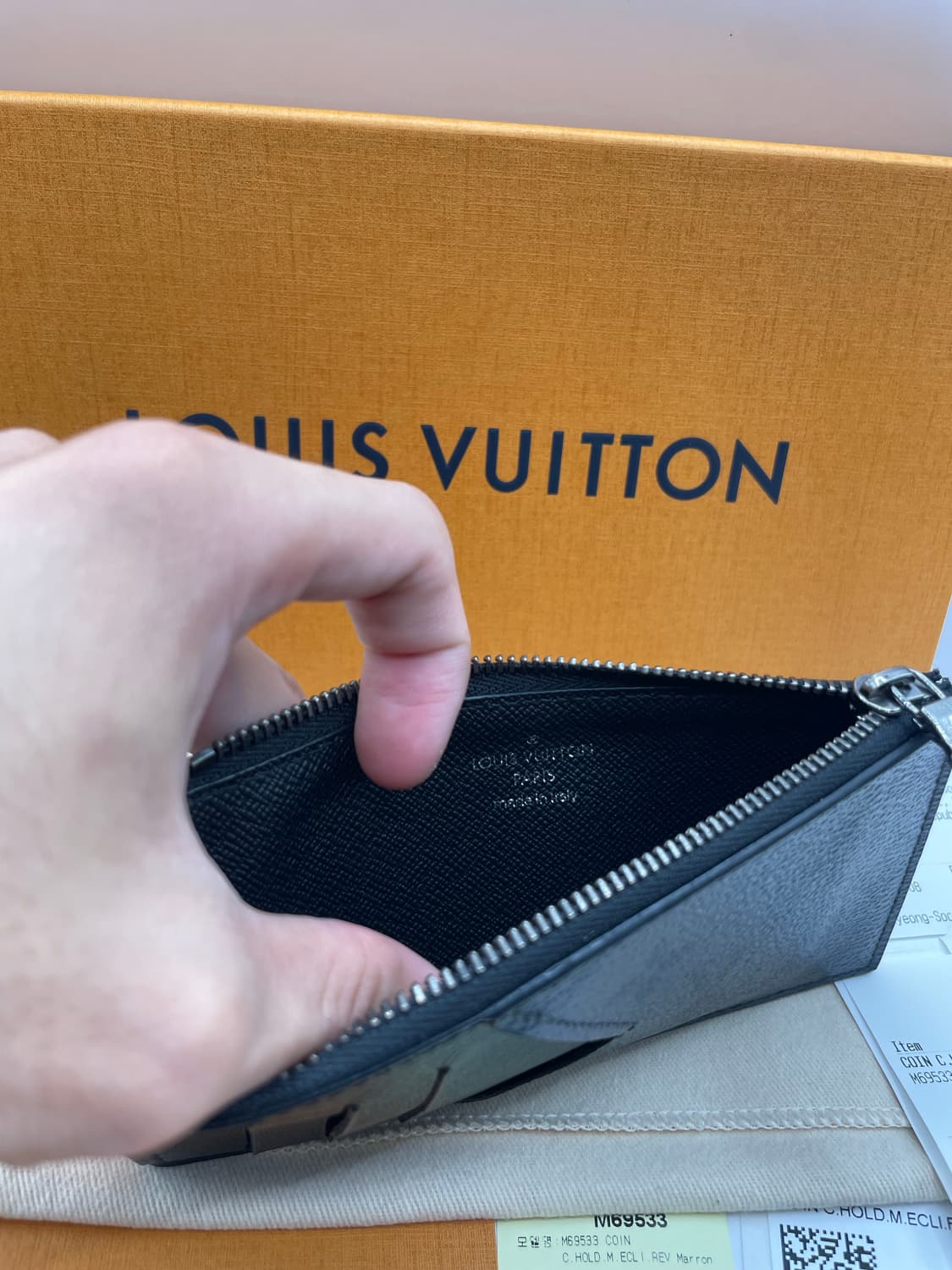 루이비통 코인 카드 홀더 모노그램 이클립스 상품이미지7