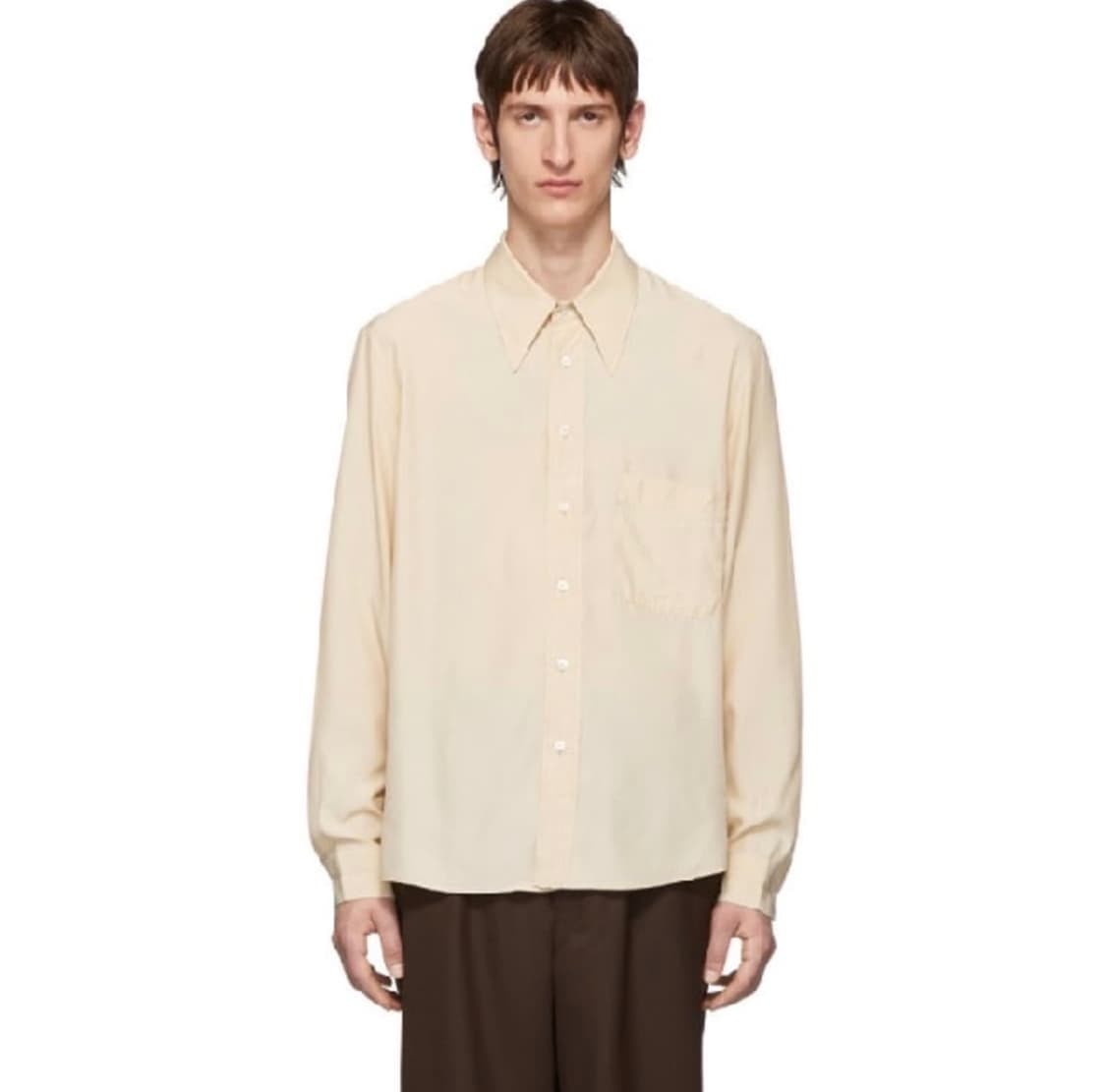 르메르 라지카라 비스코스 사틴 진저 44 상품이미지2