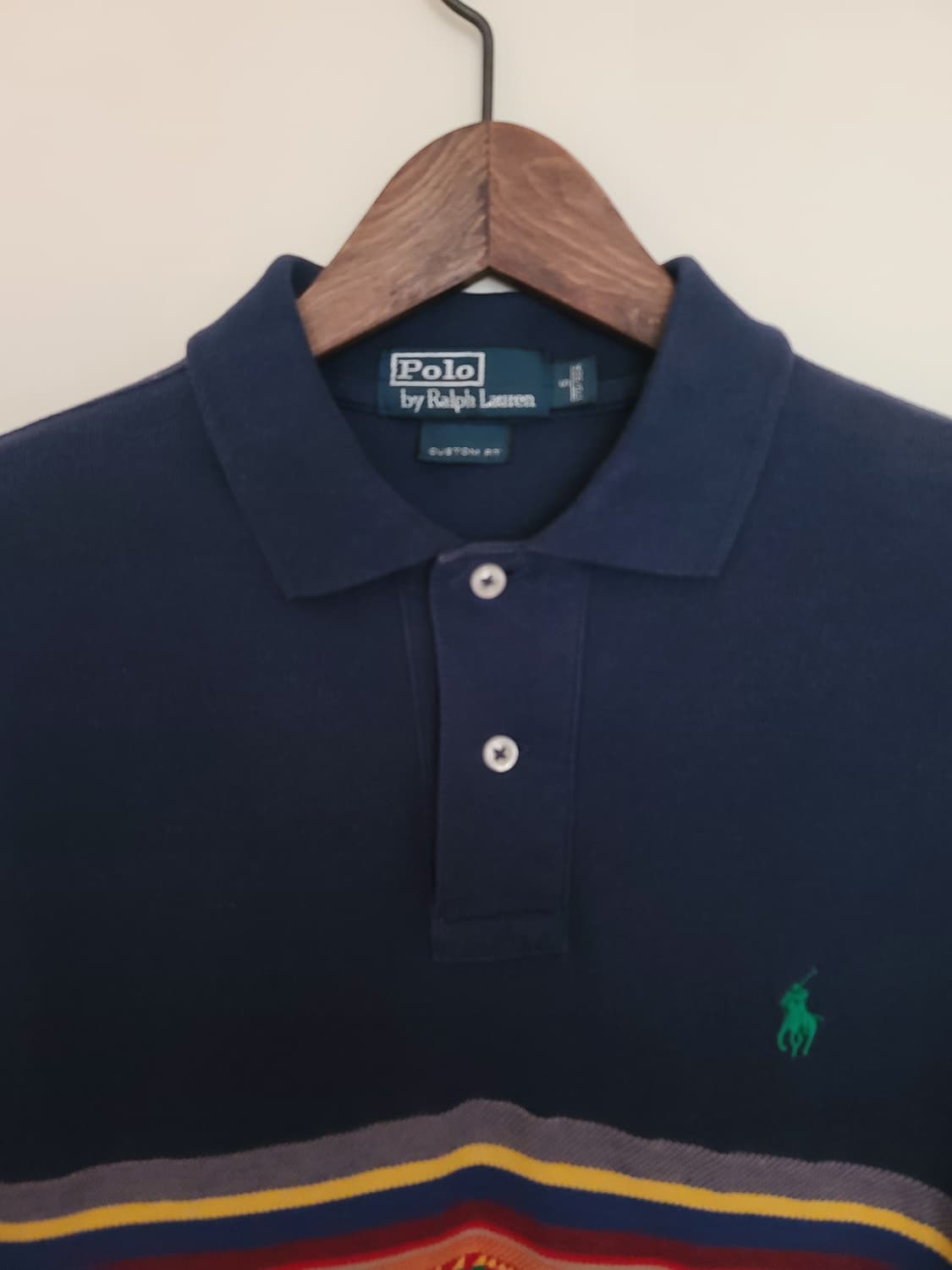 폴로 랄프로렌 2019ss  인디안 자가드 칼라 피케티셔츠 상품이미지2