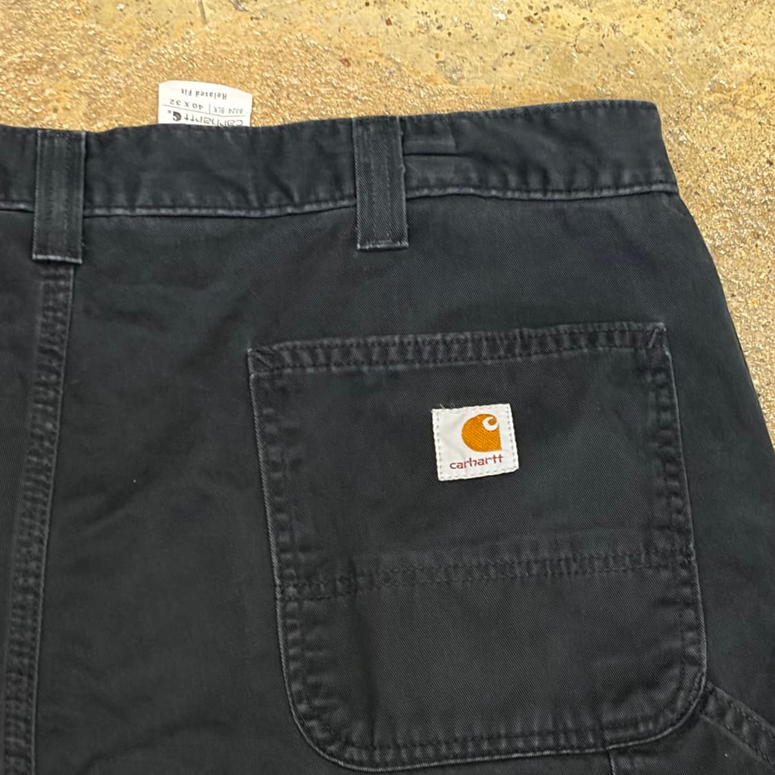 00s USA 빈티지 칼하트 싱글니 빅사이즈 워크팬츠 상품이미지7