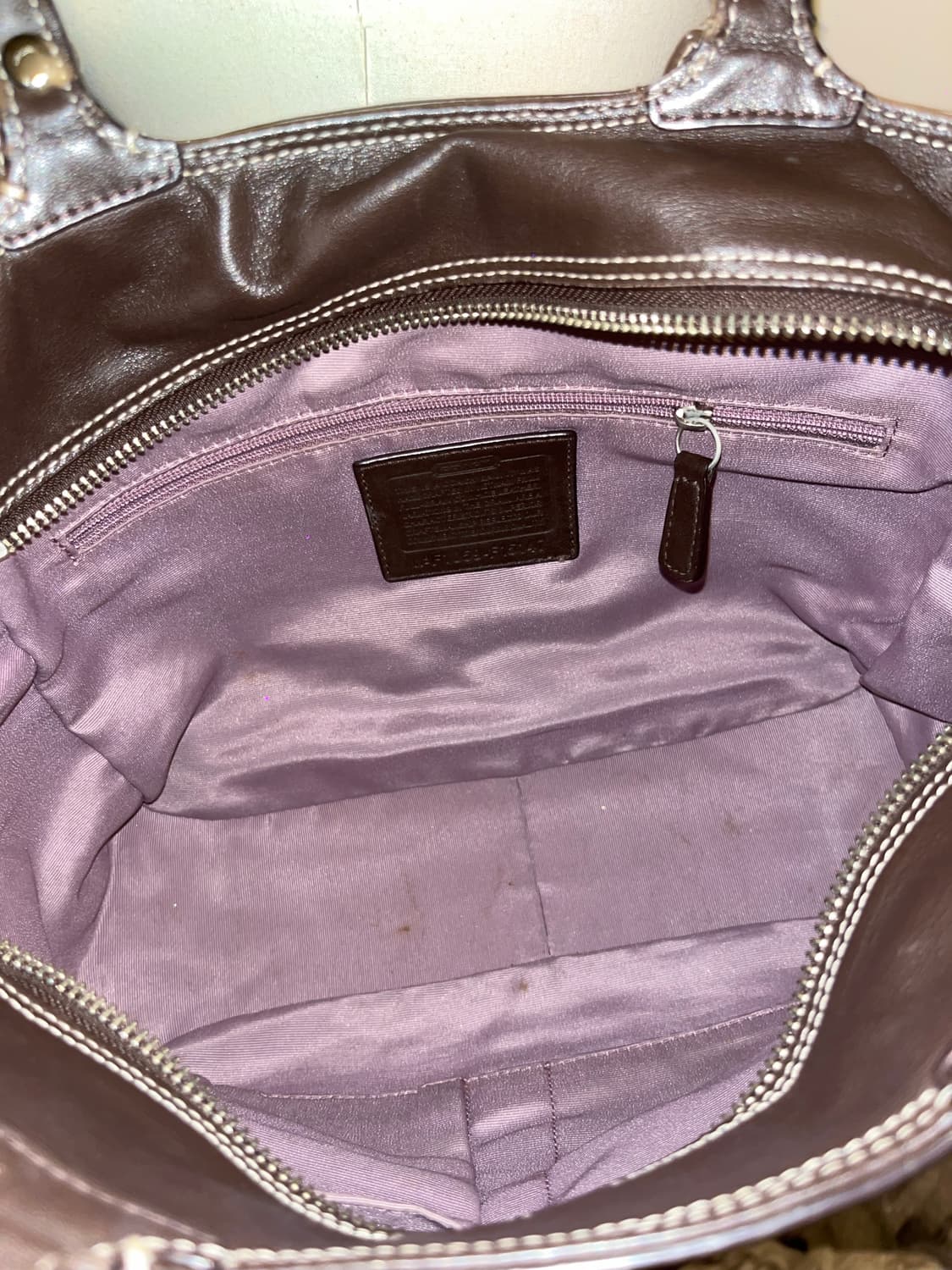 📦Coach Brown leather shoulder bag 상품이미지7