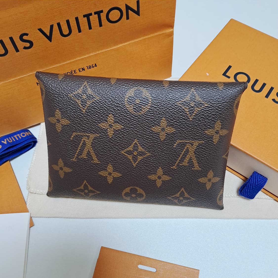 [100%정품/풀세트] 루이비통 키리가미 중 사이즈, 루이비통클러치 상품이미지4