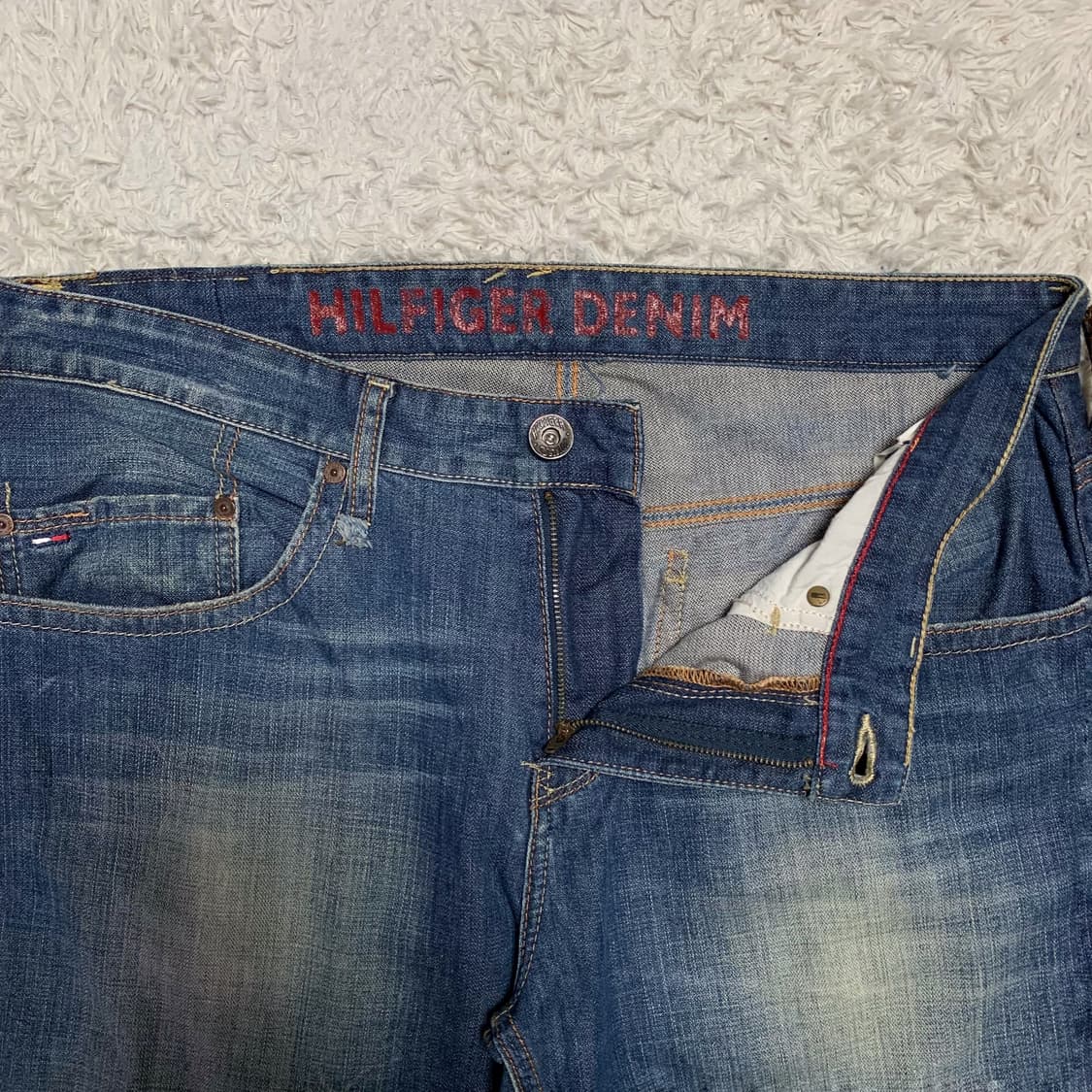 [37] 힐피거 데님 와이드 스트레이트핏 데님팬츠 상품이미지4