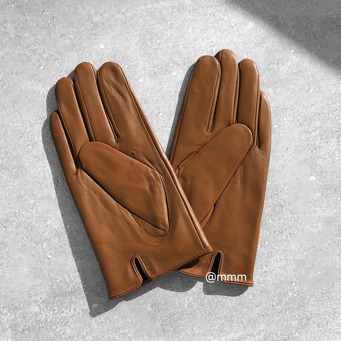 [Unisex] 램스킨 가죽 장갑 카멜 상품이미지4