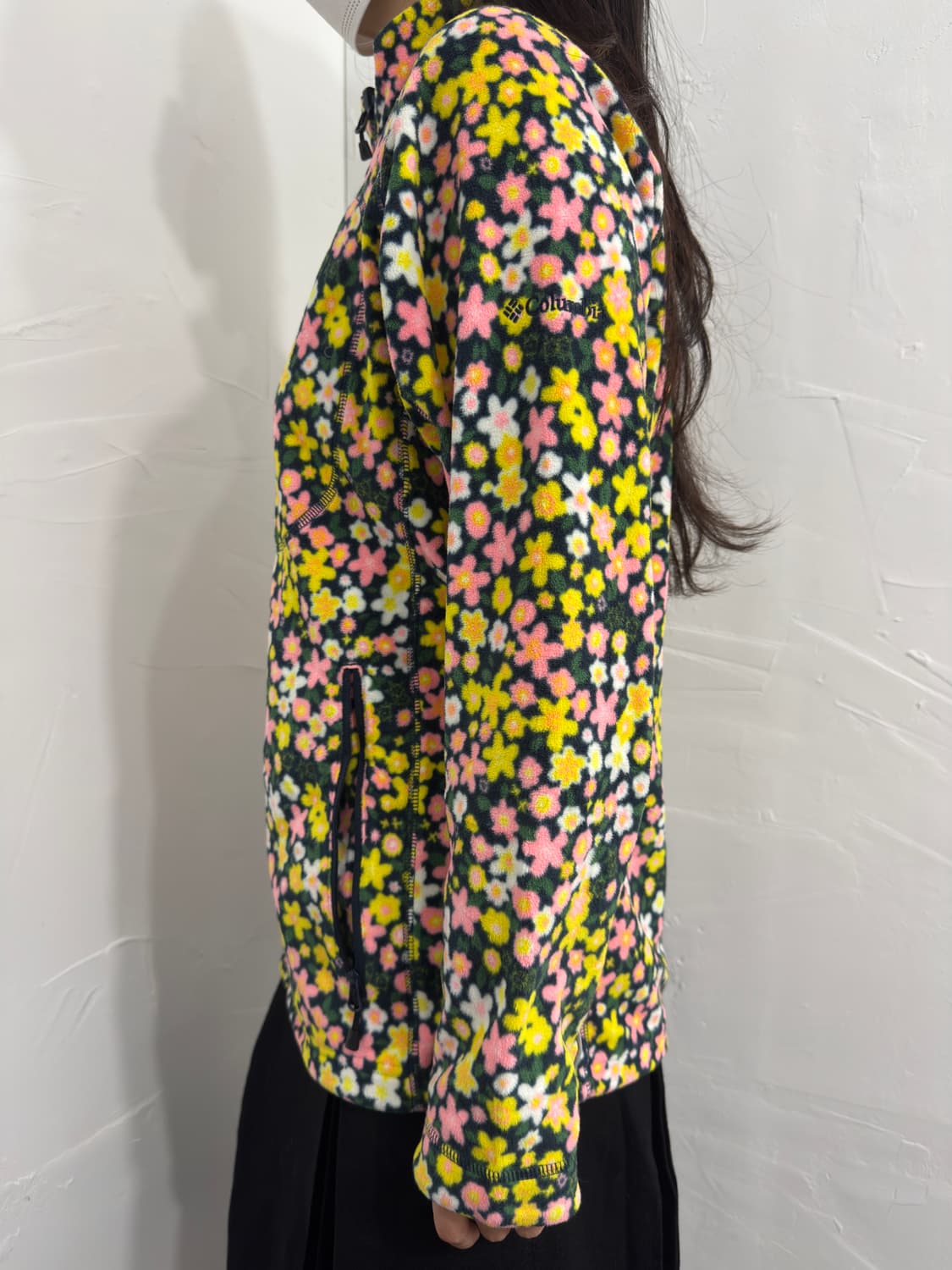 columbia flower fleece zipup 상품이미지4