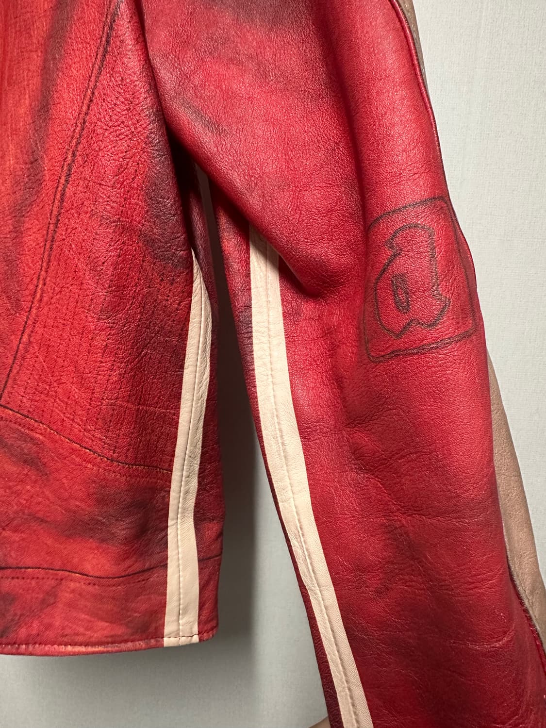 디젤 엘 루샤 레더자켓 상품이미지3