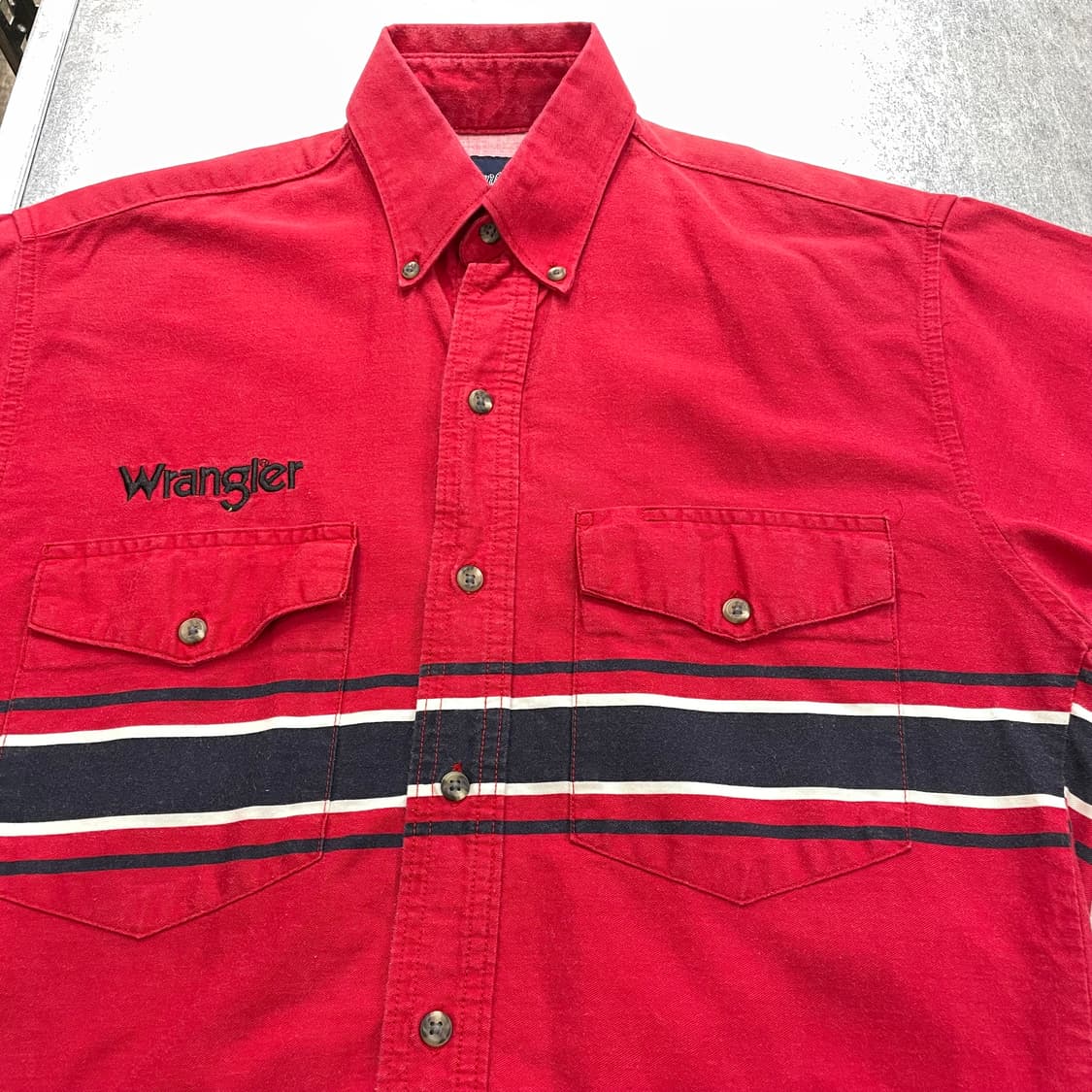 (S) Wrangler 랭글러 웨스턴 반팔 셔츠 상품이미지7