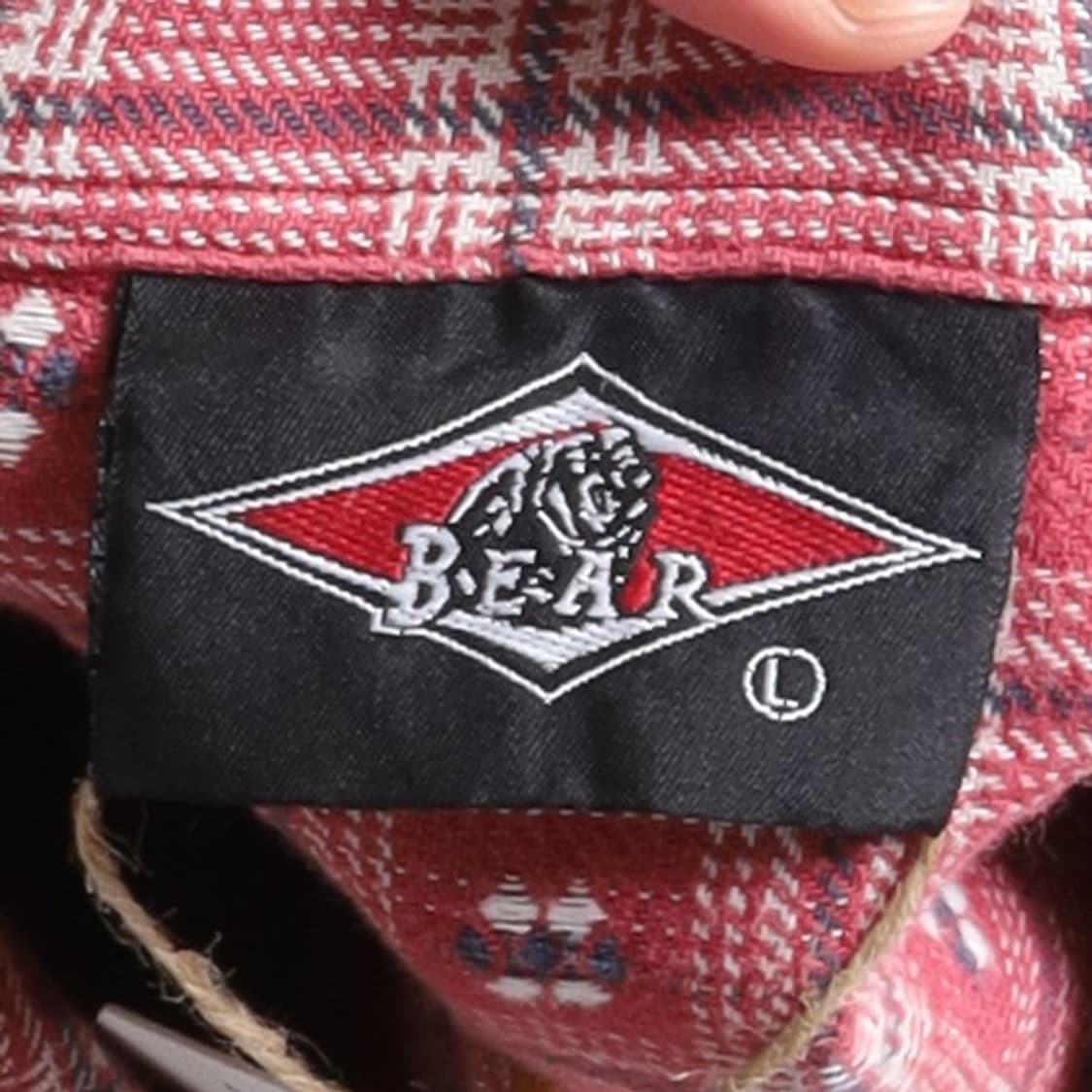 베어 Bear Pocket Pattern Flannel Shirt
 상품이미지7