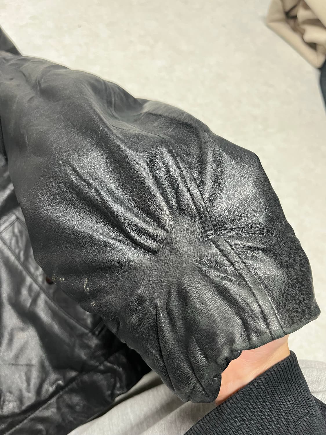 Morgan memphis belle 가죽자켓 M 상품이미지7