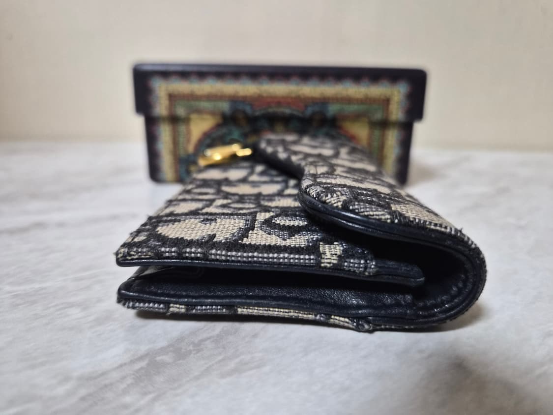 디올   오블리크 새들 카드지갑 상품이미지6