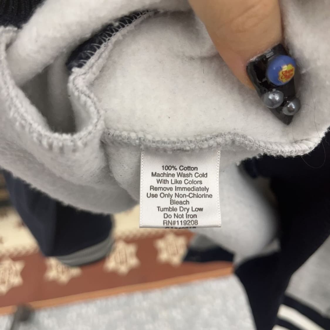 미첼엔네스 레트로 뉴욕 양키스 스웻 바시티자켓 L C08739 상품이미지6