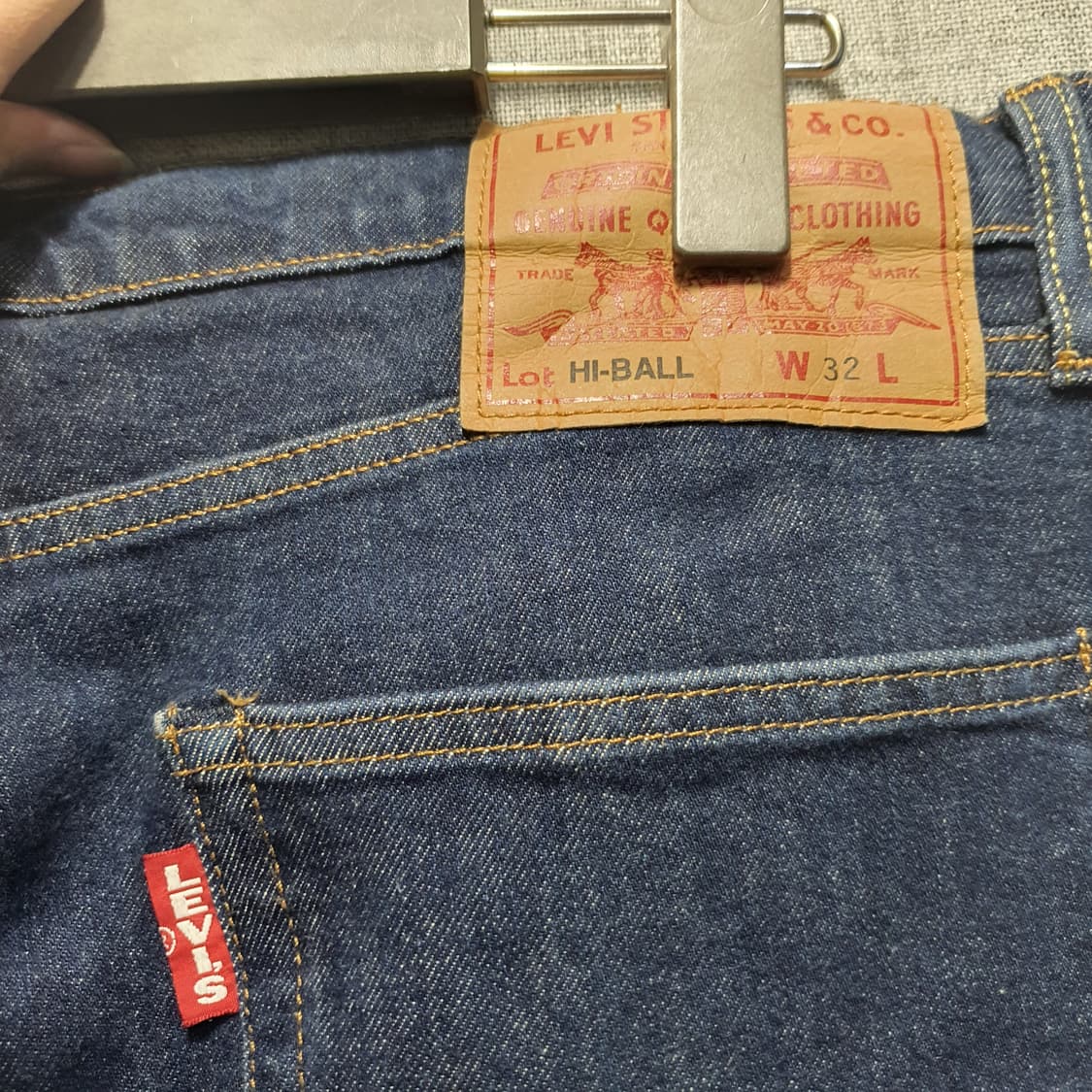 리바이스 HI-BALL 데님 청바지 남성용  상품이미지4