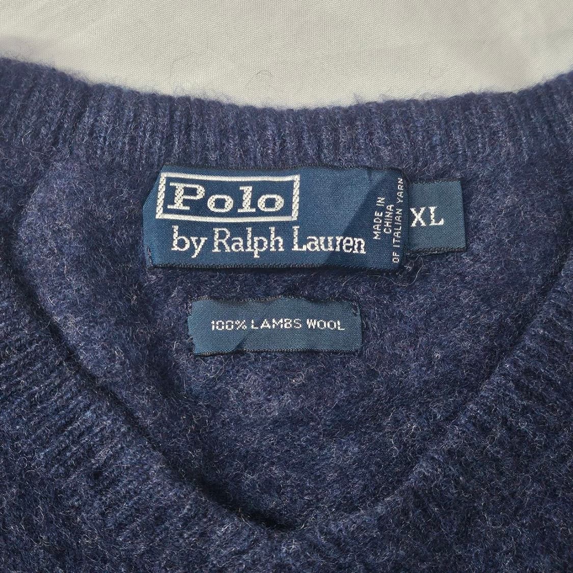 Polo 폴로 랄프로렌 브이넥 울 니트  상품이미지3
