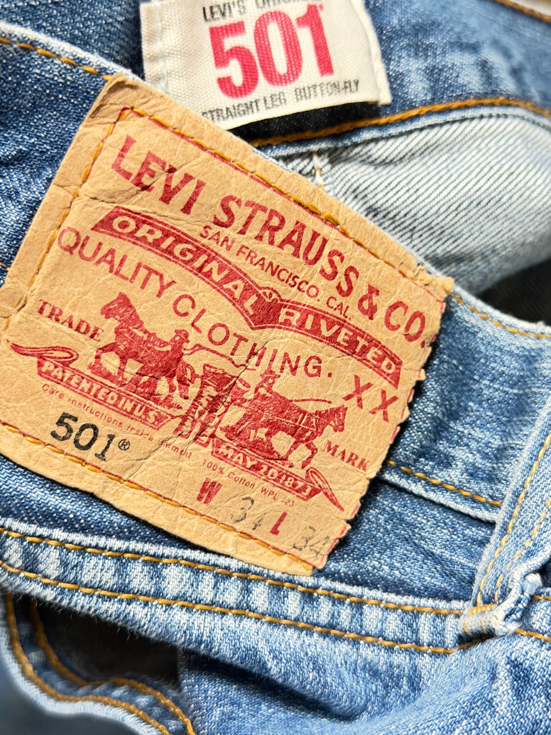 Levi‘s Vintage Denim 501  상품이미지1