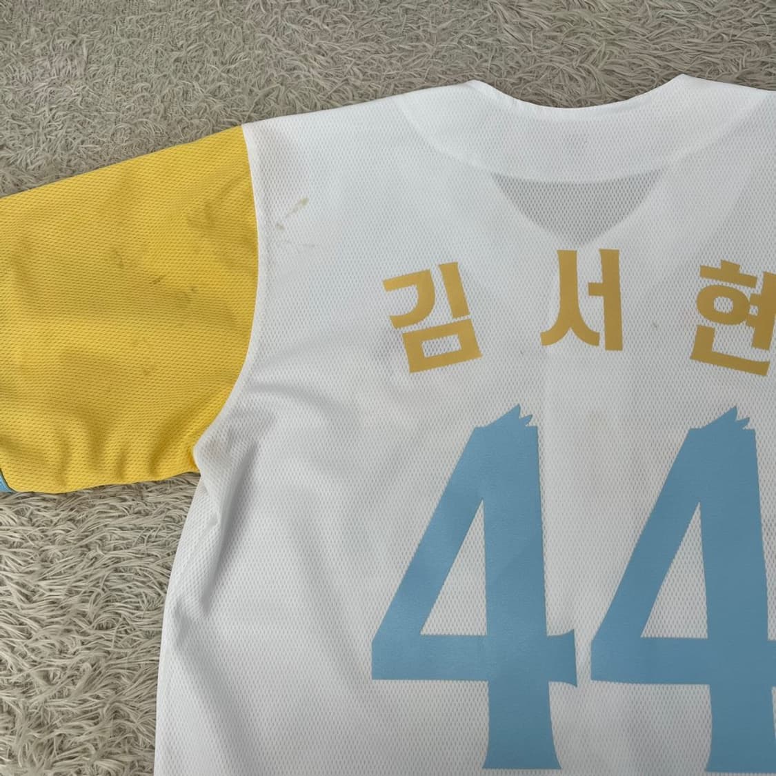 한화이글스 꿈돌이 반팔 유니폼/김서현/#3806 상품이미지5