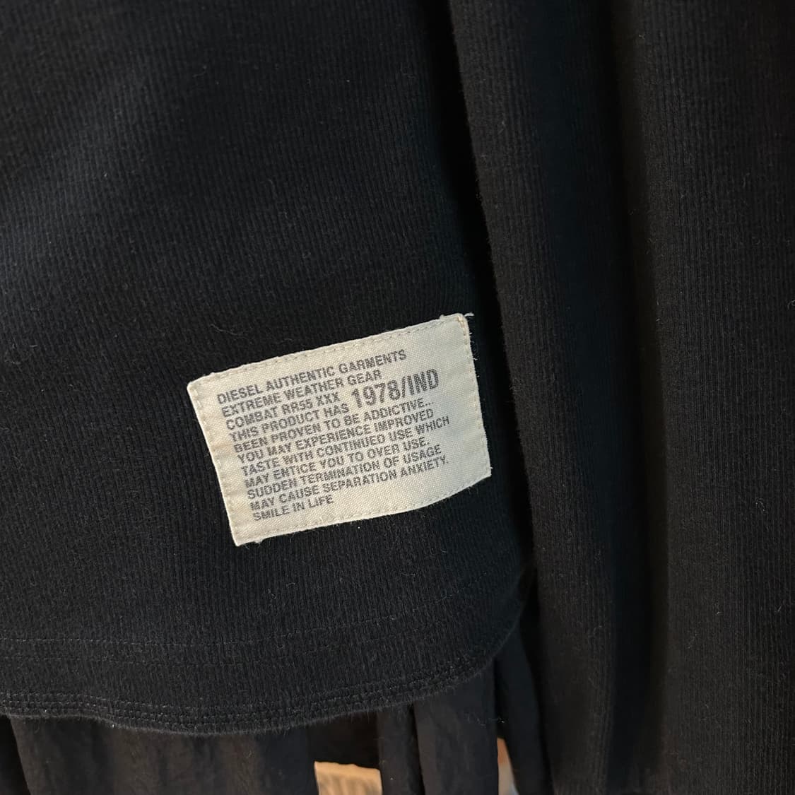 Diesel Black Basic T-Shirts 상품이미지5