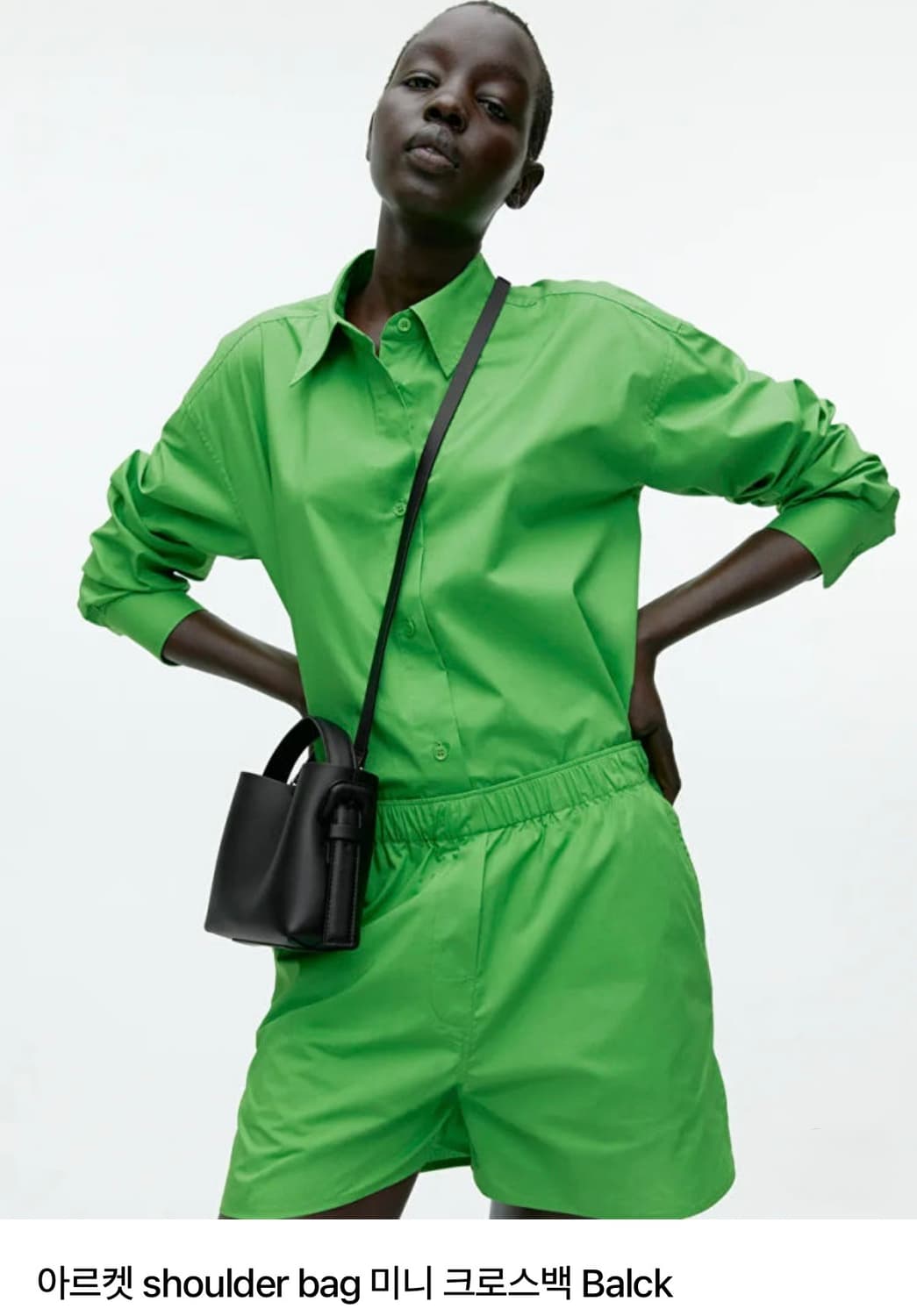 ARKET 아르켓 미니 크로스바디백 (Black) 상품이미지2