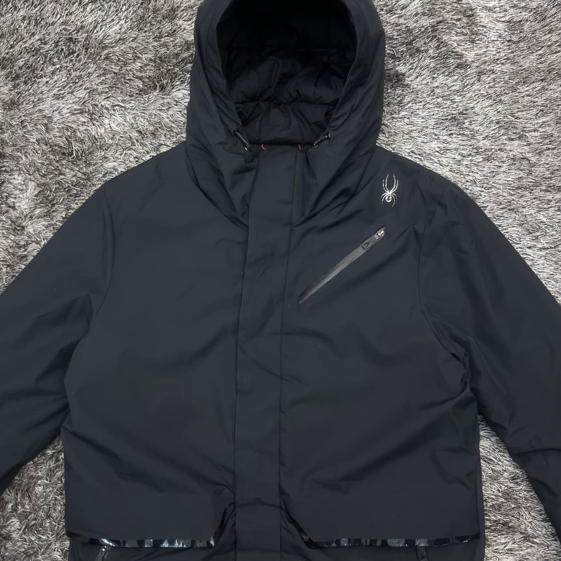 스파이더 남성 유틸리티 롱 다운 패딩 자켓 (XL) 상품이미지2