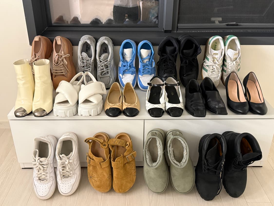 신발 정리 모음 (닥터마틴/팀버랜드/폴리테루/트리밍버드/조던/샤넬) 상품이미지1