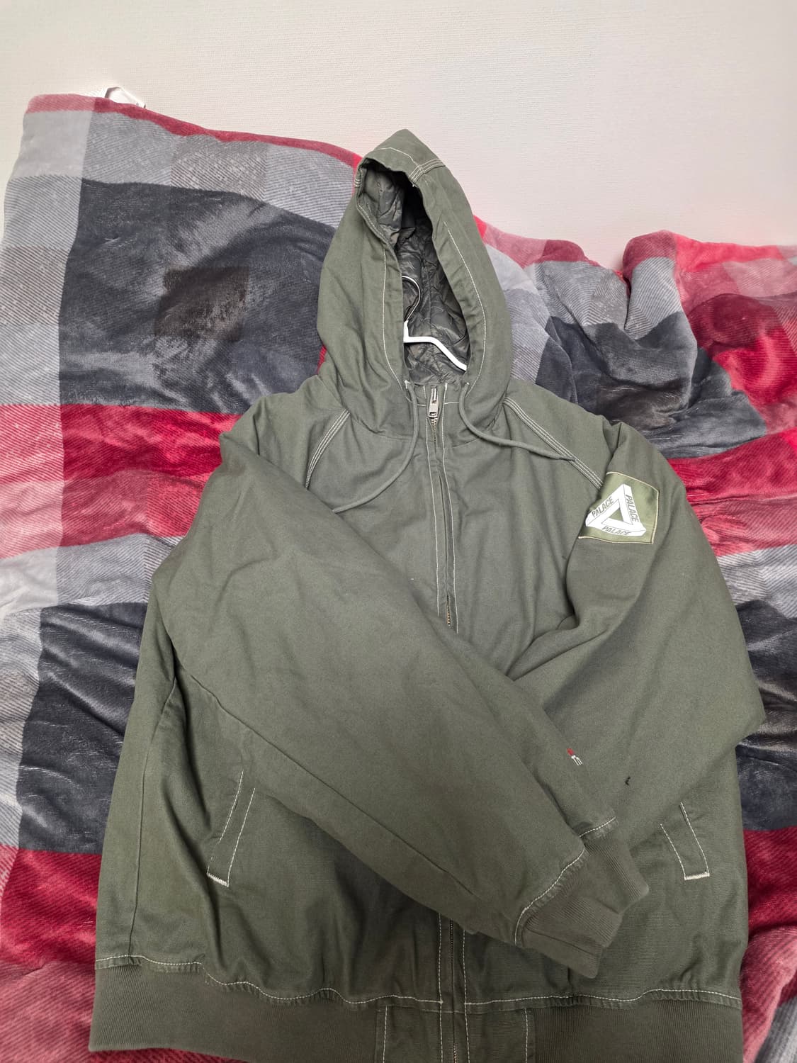 팔라스 10온즈 후디드 자켓 올리브 - 24FW 상품이미지1