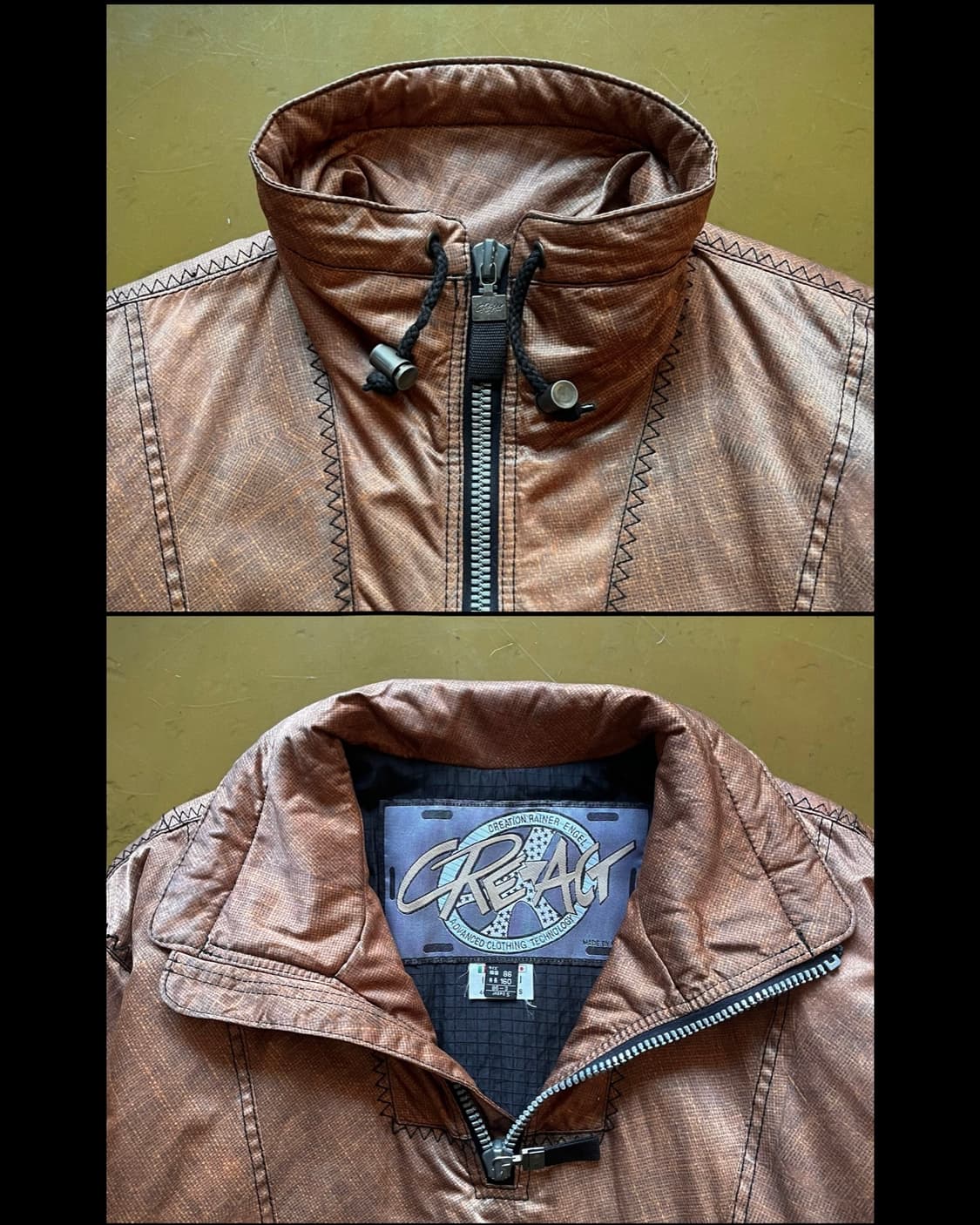 1980-90s CREACT Native Graphic Anorak 상품이미지5