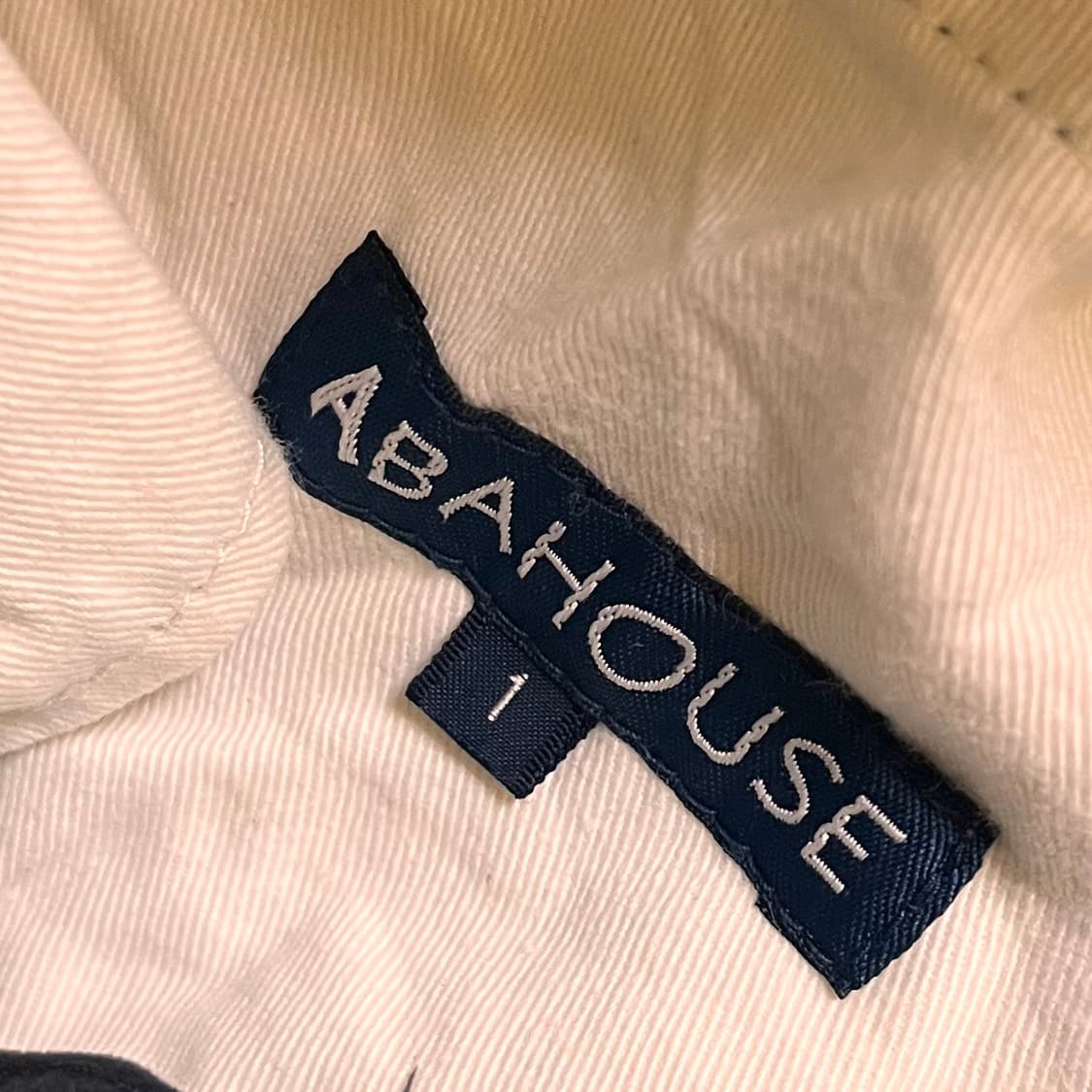 ABAHOUSE 절개 코튼팬츠 SIZE 1 상품이미지5