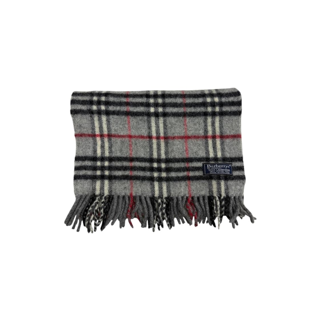 버버리 정품 램스울 그레이 머플러 목도리 스카프 상품이미지1