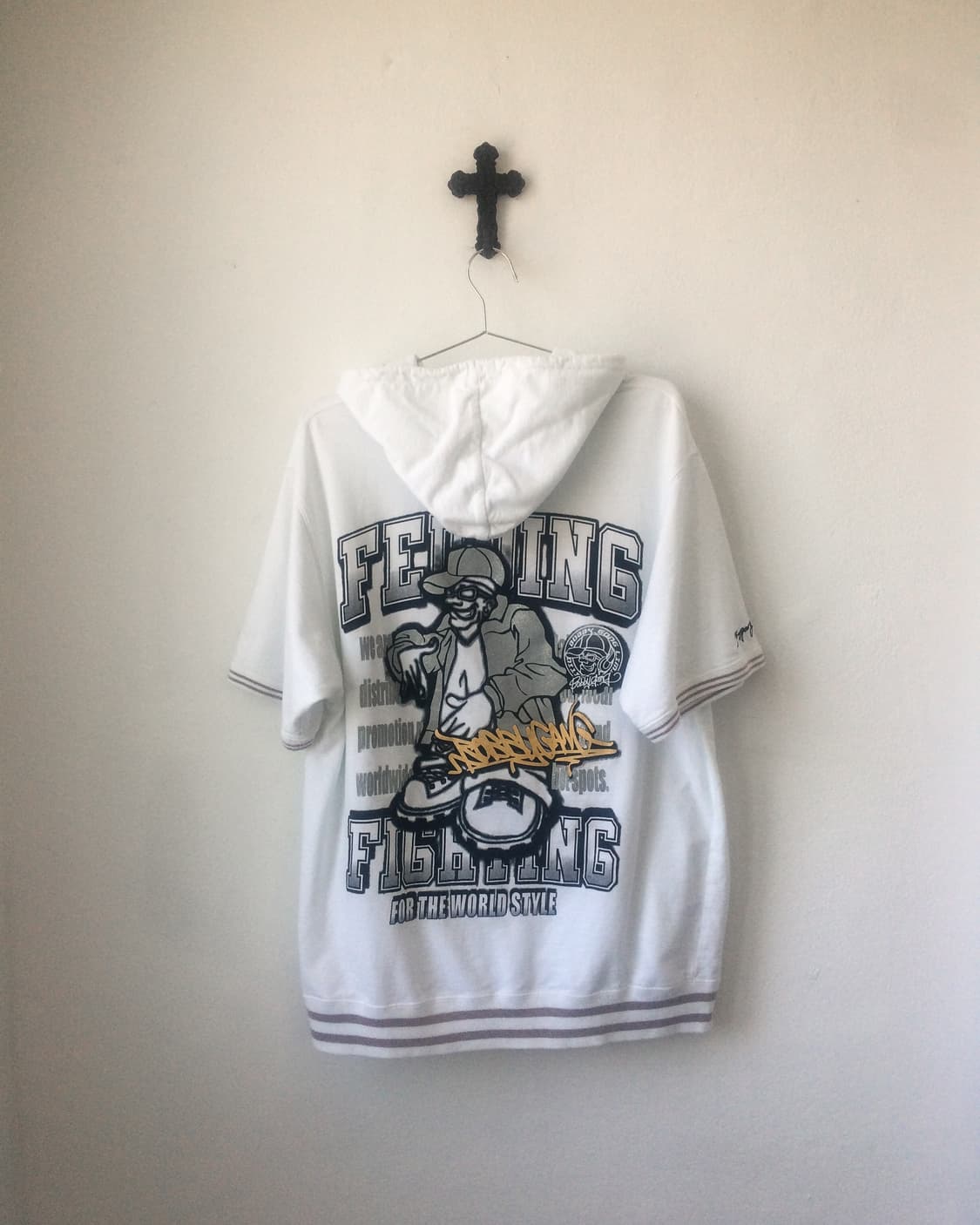 Old school printing hood zip up 상품이미지1