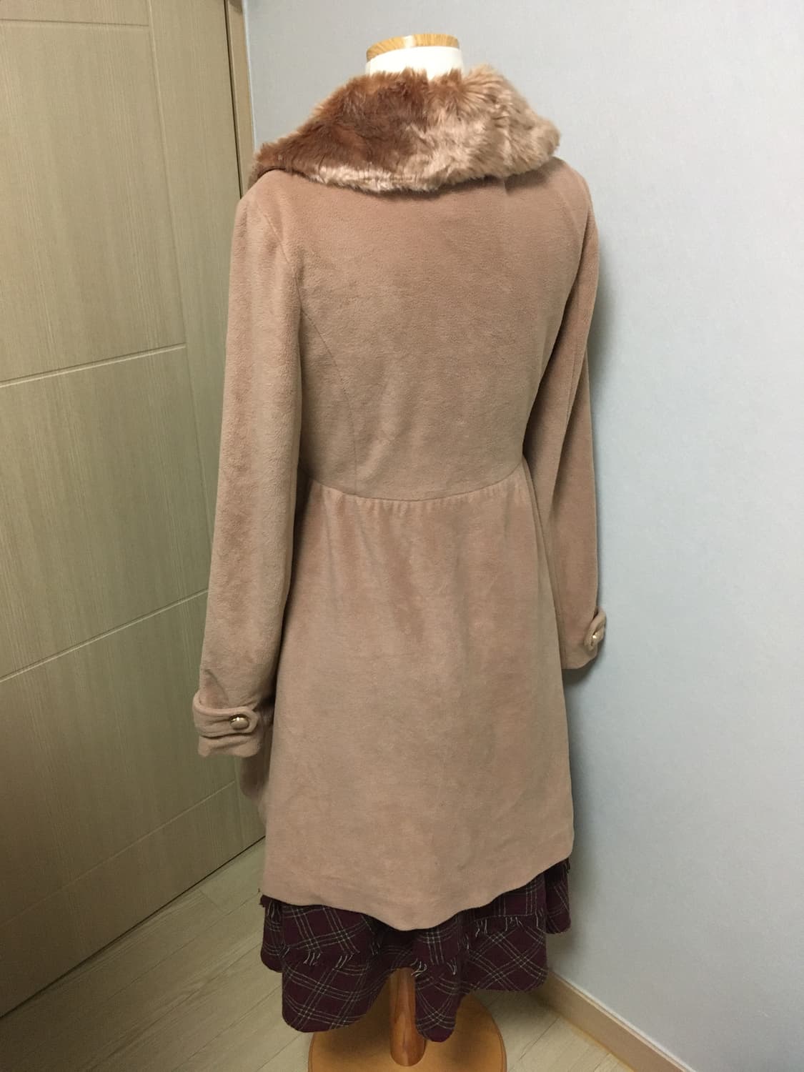 일본빈티지 라떼갸루 로걀 양산형 대장 히메갸루 엑시즈팜 리즈리사 코트 상품이미지3