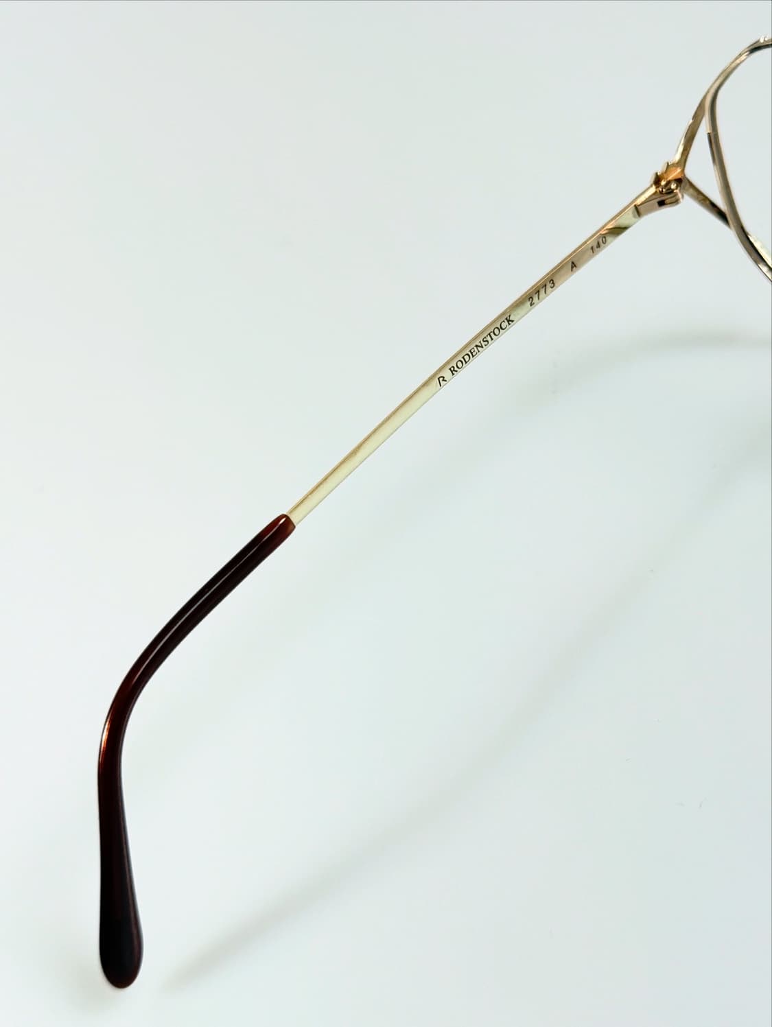 90s RODENSTOCK 골드 펜타곤 프레임 빈티지 안경 상품이미지7