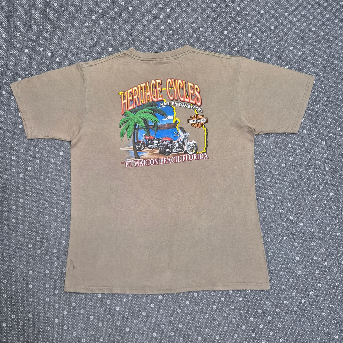 [XL]00s US Made 할리데이비슨 월튼비치 -717 상품이미지4