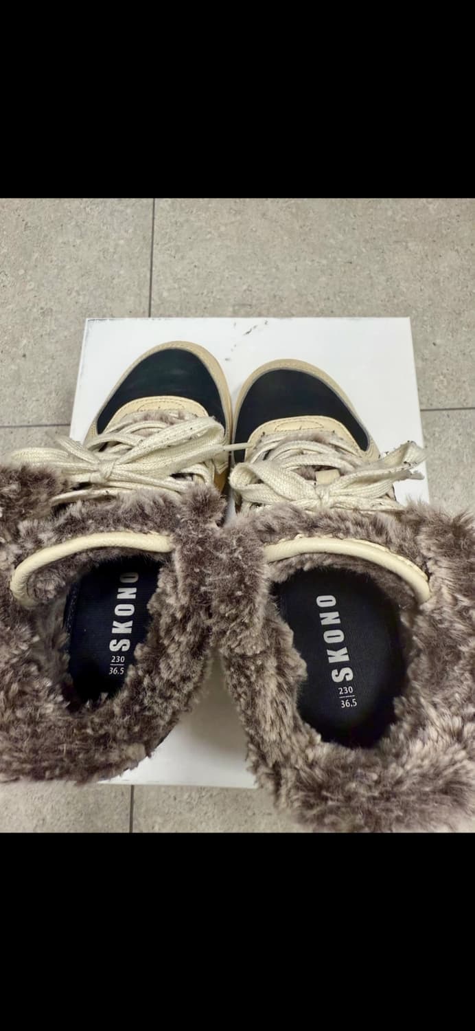 스코노 하이탑 퍼 스니커즈 230 상품이미지1