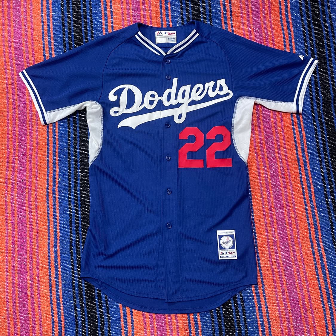 마제스틱 다저스 야구져지 커쇼 유니폼 la 상품이미지1