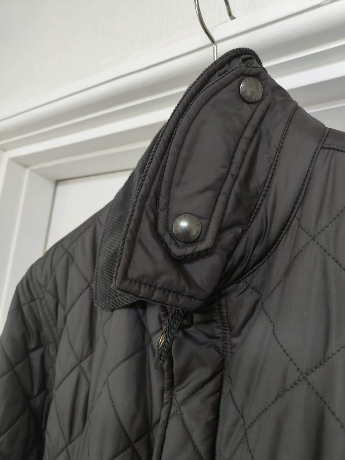 폴로랄프로렌 코듀로이 퀼팅 자켓 L (블랙) 상품이미지4