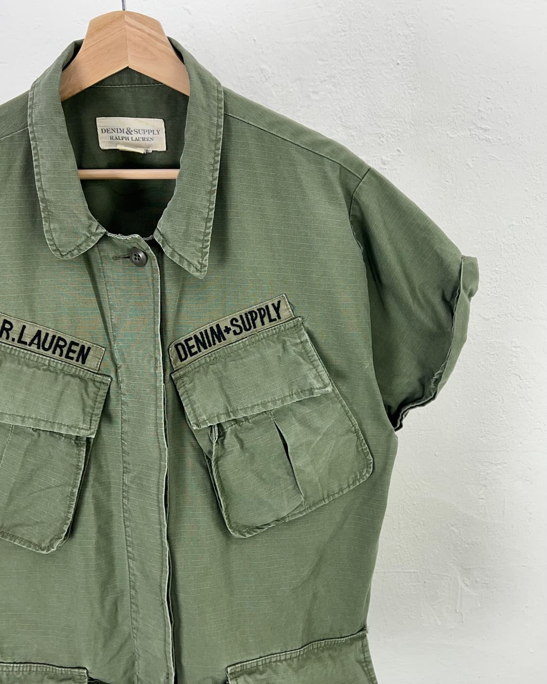 데님 앤 서플라이 랄프로렌 정글 퍼티그 1/2 셔츠 자켓 상품이미지3