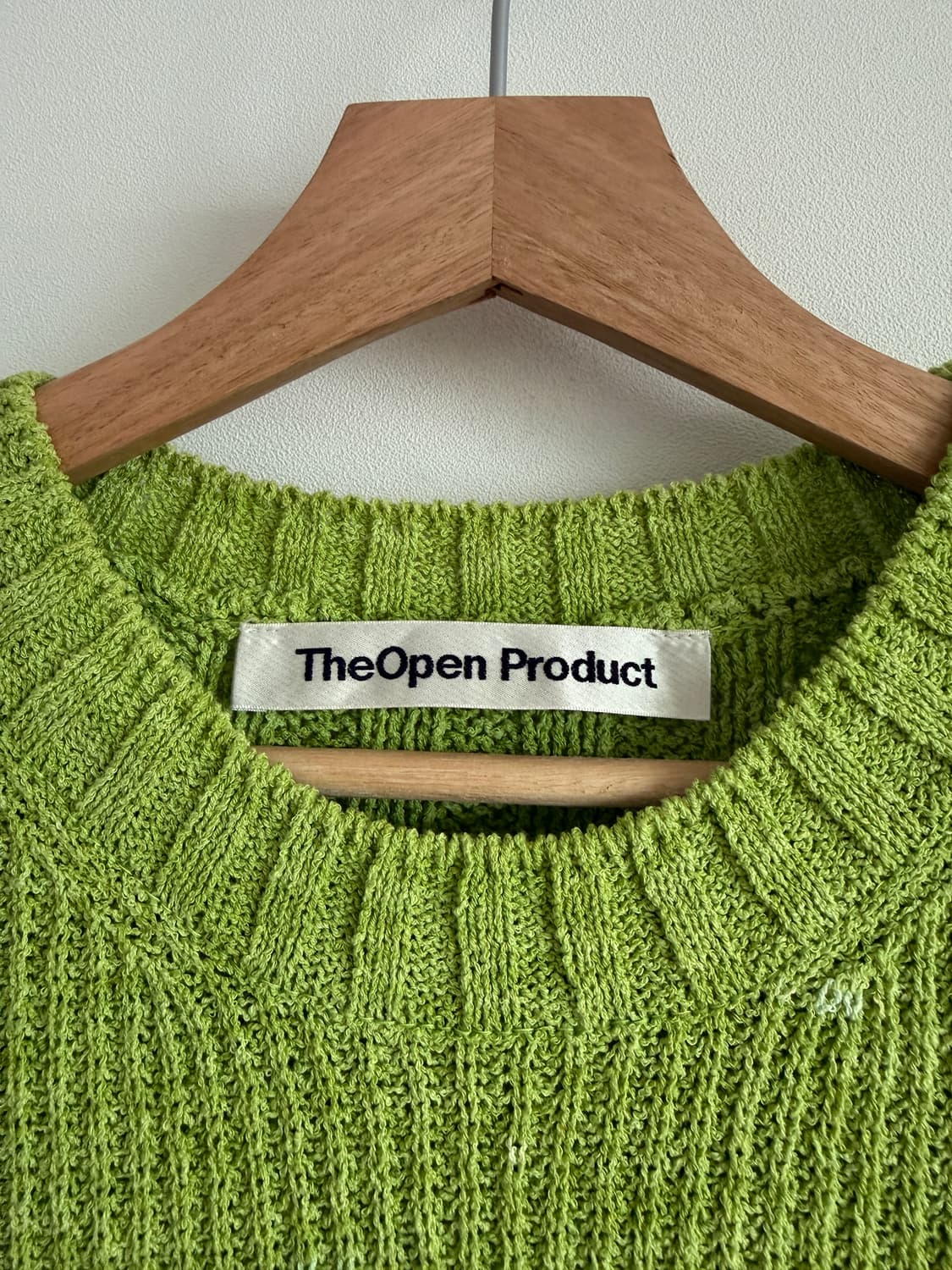 더 오픈 프로덕트(The Open Product) 코튼 반팔 니트 상품이미지6