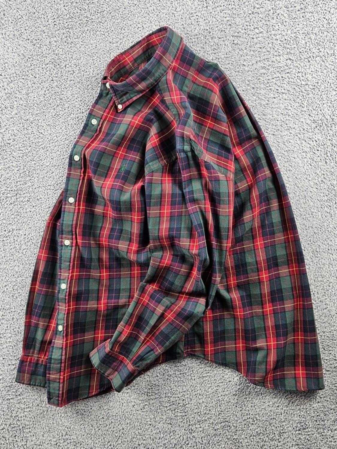 폴로랄프로렌 멀티컬러 타탄체크 패턴 셔츠 ( M ) / 11030 상품이미지3