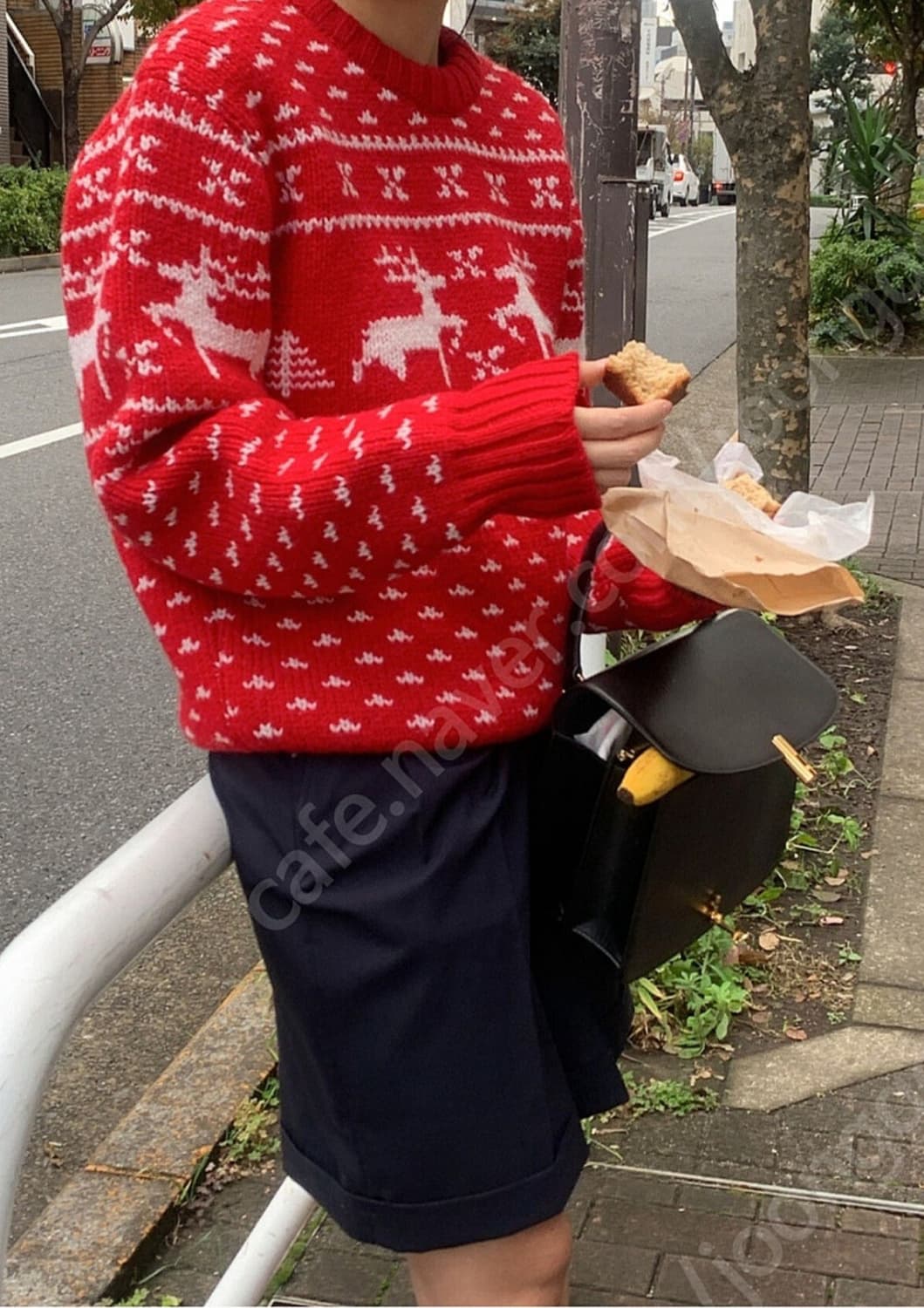 헤이그 Haag /  a winter sweater (red) 상품이미지3