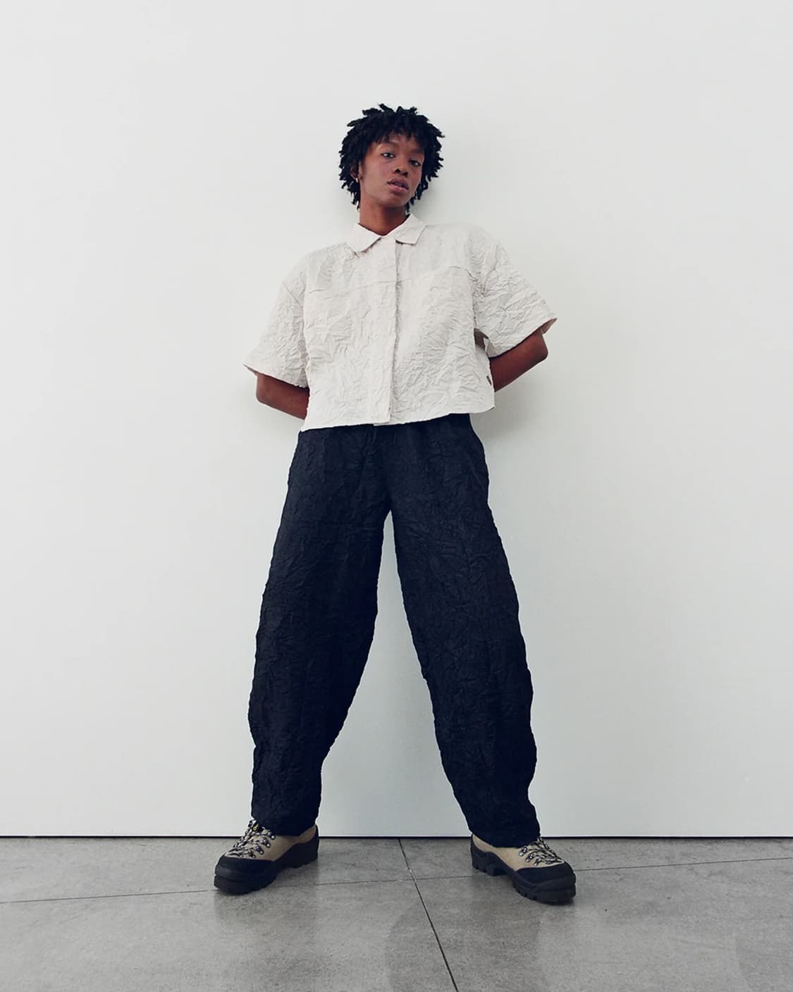 RALPHIE BIG CRINKLE PANTS 스투시 크링클팬츠 M 상품이미지1