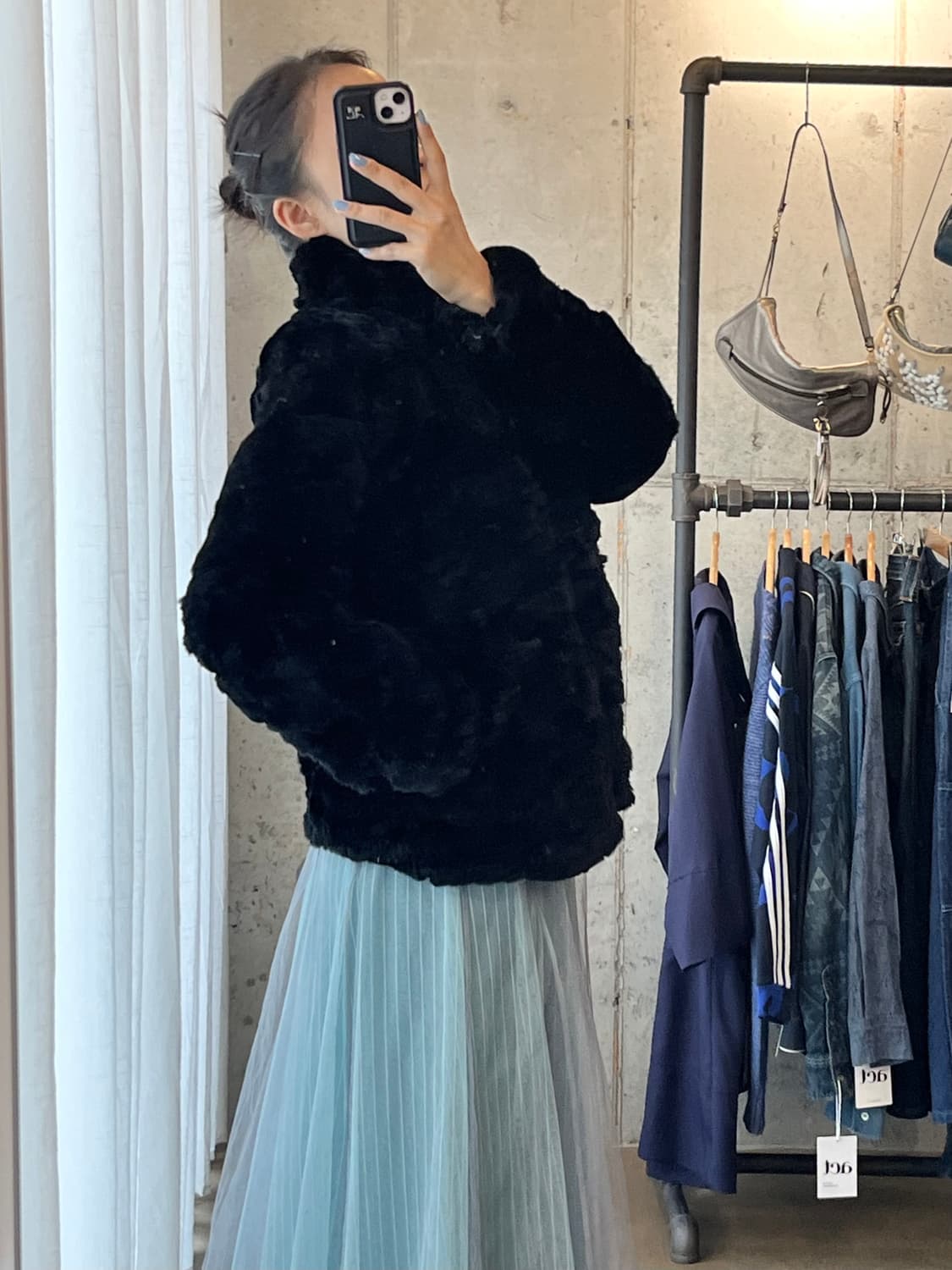 LUVULITE 렉스래빗퍼 블랙 상품이미지6