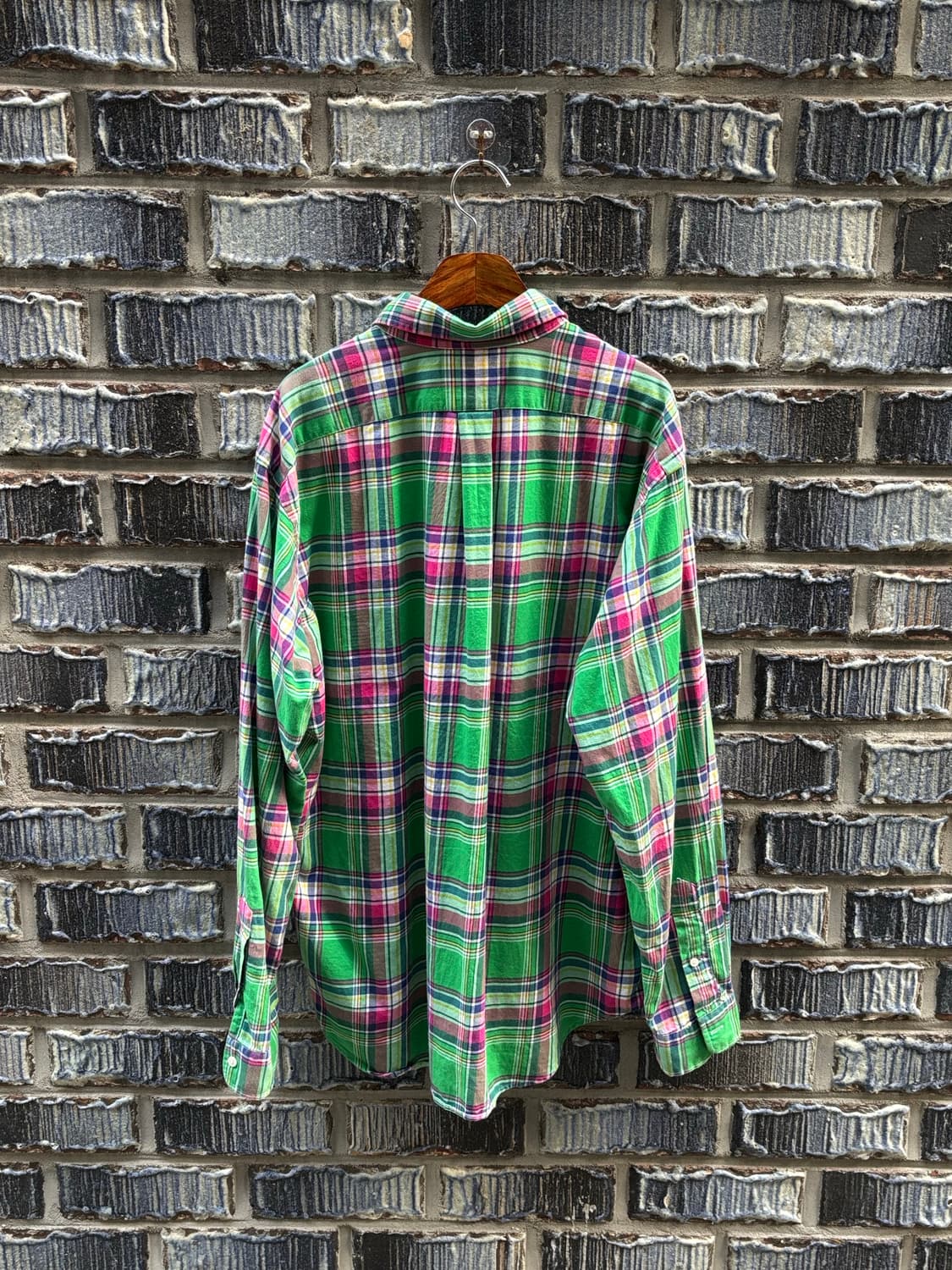 폴로랄프로렌 타탄체크 셔츠 상품이미지2