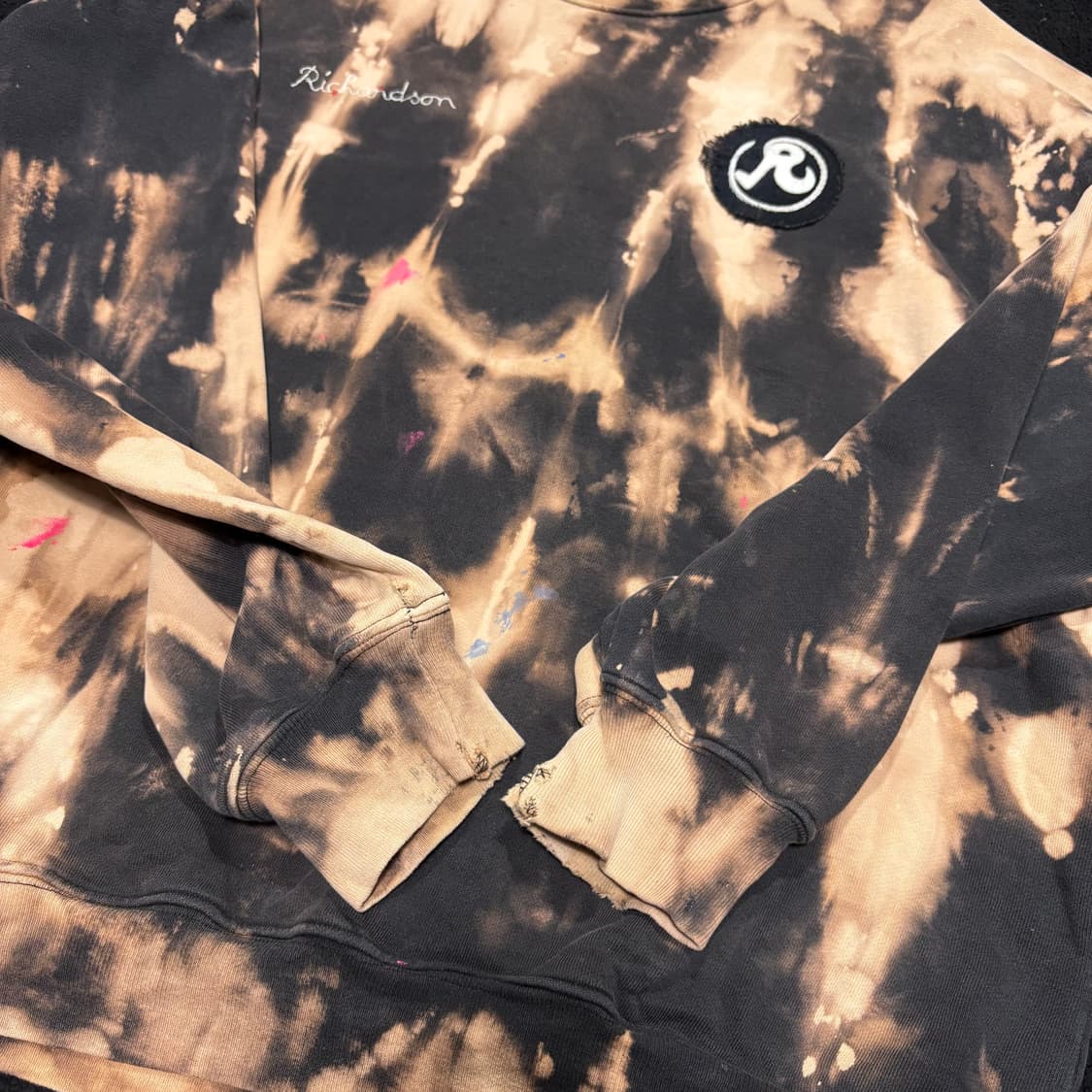 L 리차드슨 USA 타이다이 빈티지 맨투맨 상품이미지5