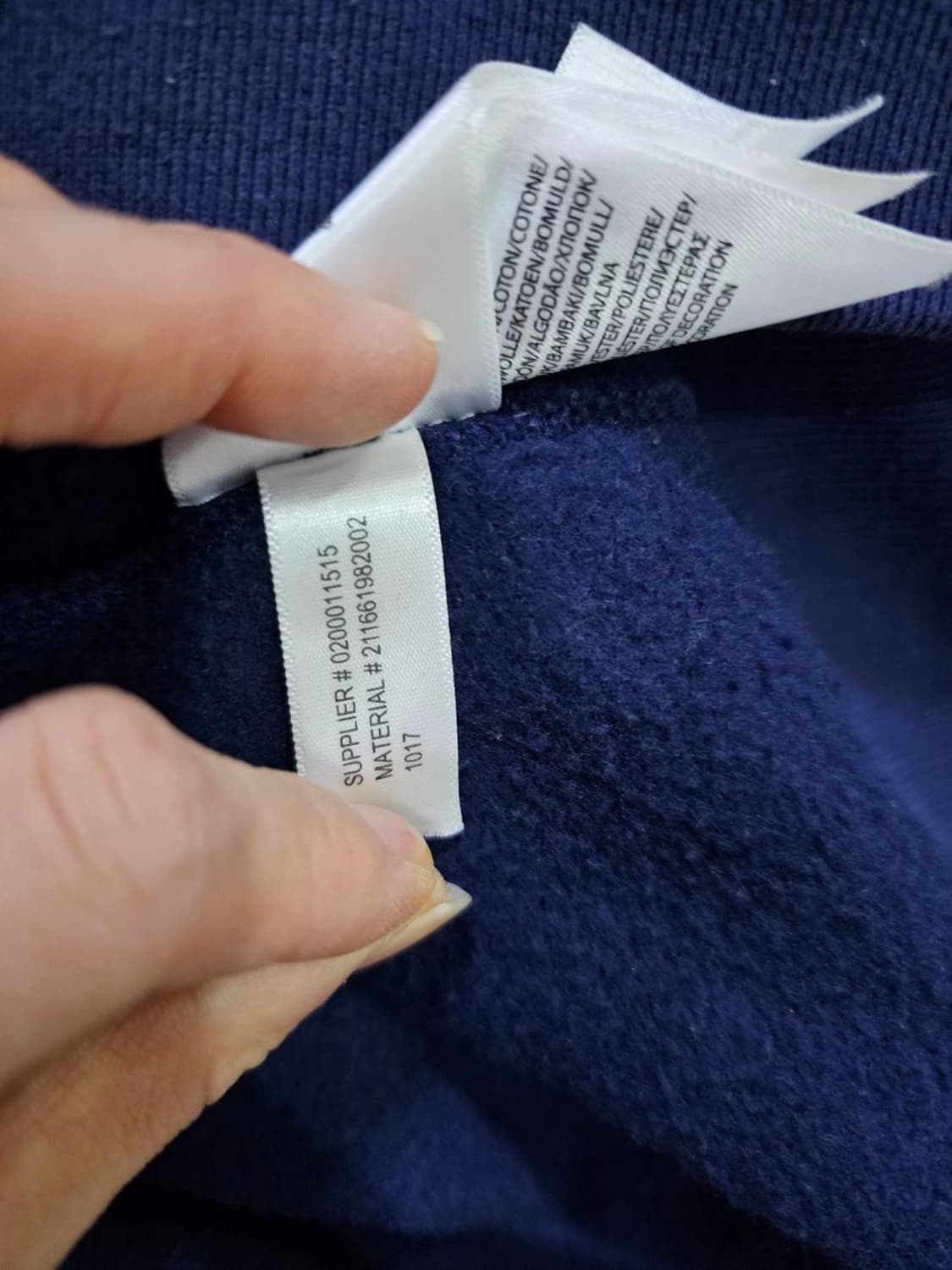 폴로 POLO 성조기 USA 후드집업 85~90/XS~S 상품이미지7