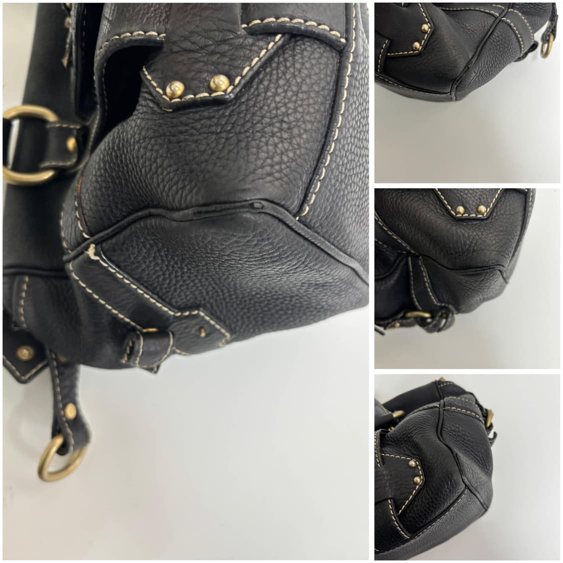 셀린느 빈티지 가죽 부기 토트 핸드백 상품이미지9