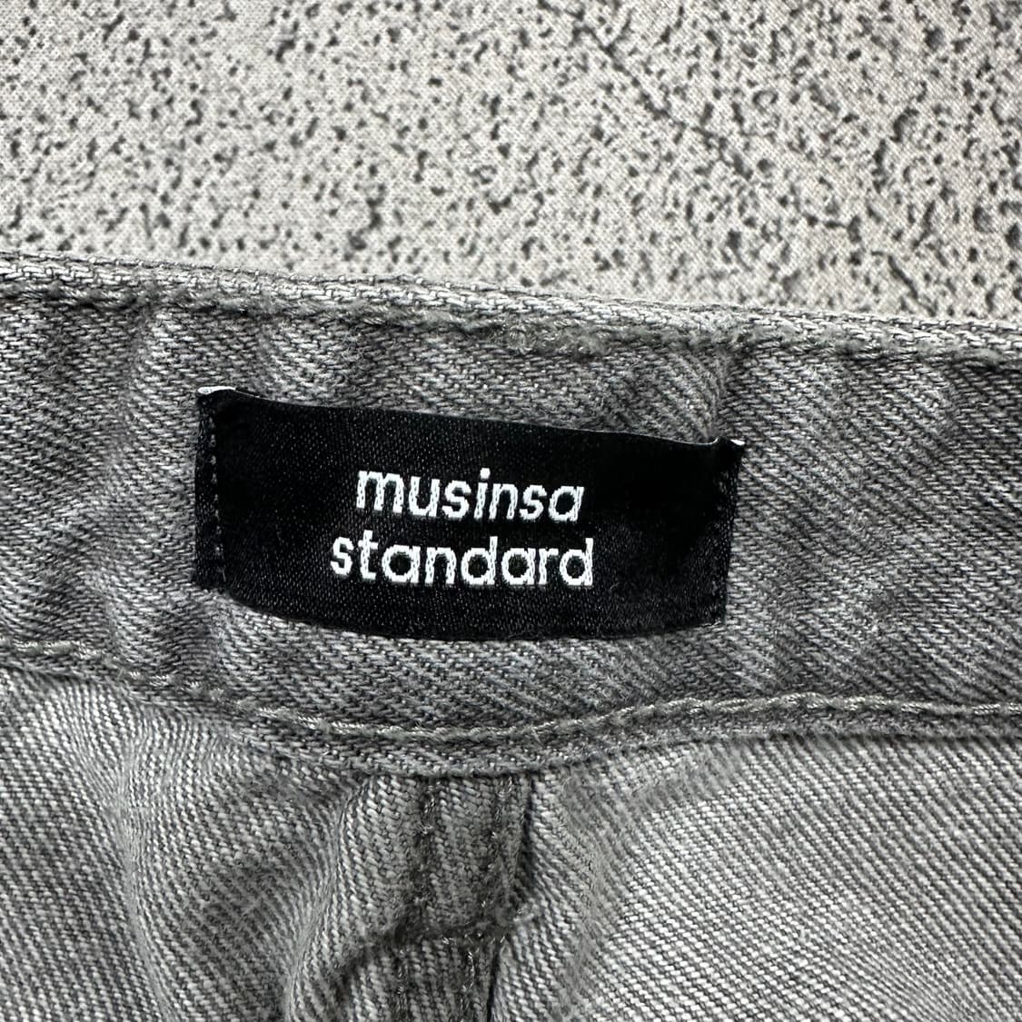 ✨ (바배) 무신사 스탠다드 버뮤다 레귤러 데님 팬츠 상품이미지3