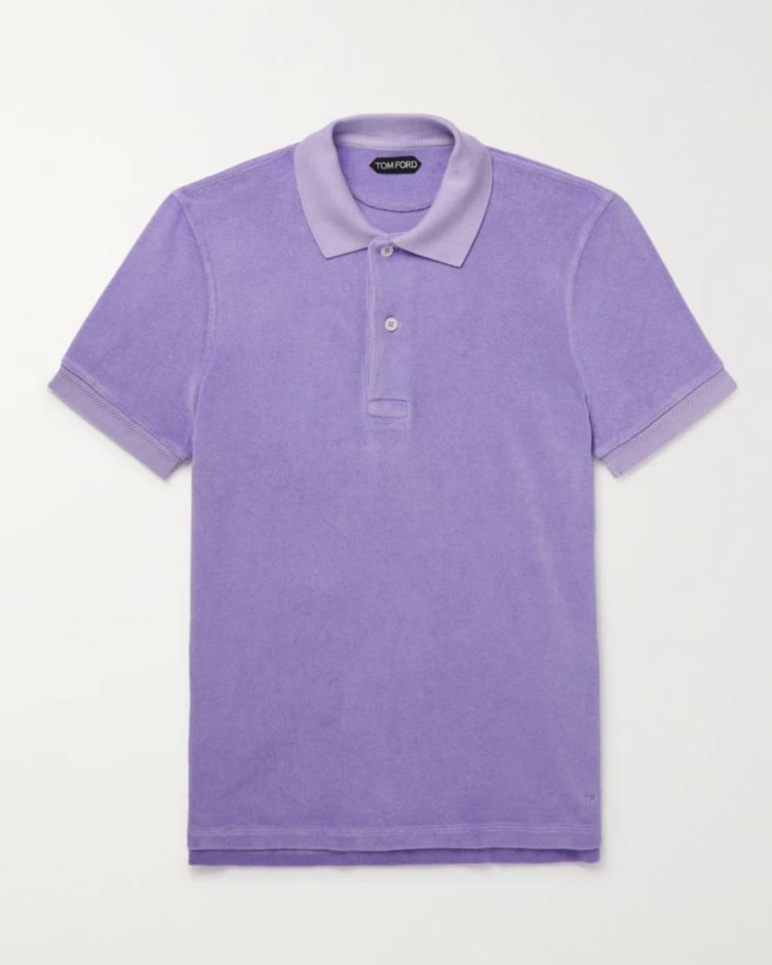 톰포드 퍼플 컬러 테리 피케 티셔츠 52 상품이미지1