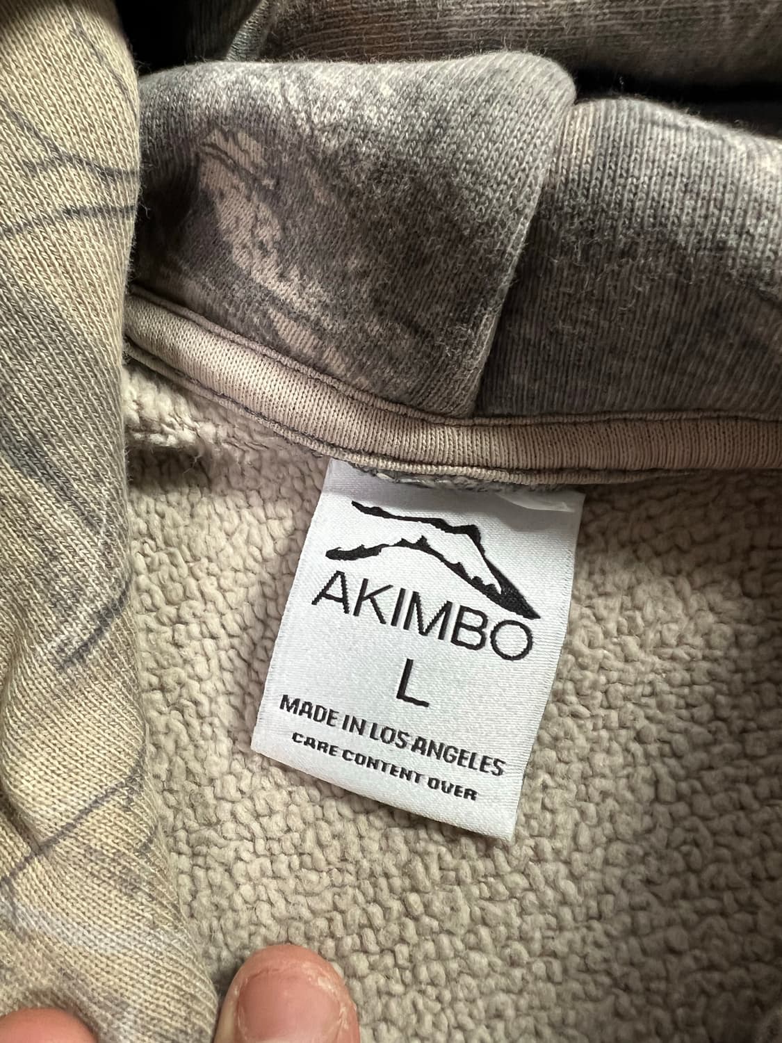 Akimbo 리얼트리 카모 후디 상품이미지4