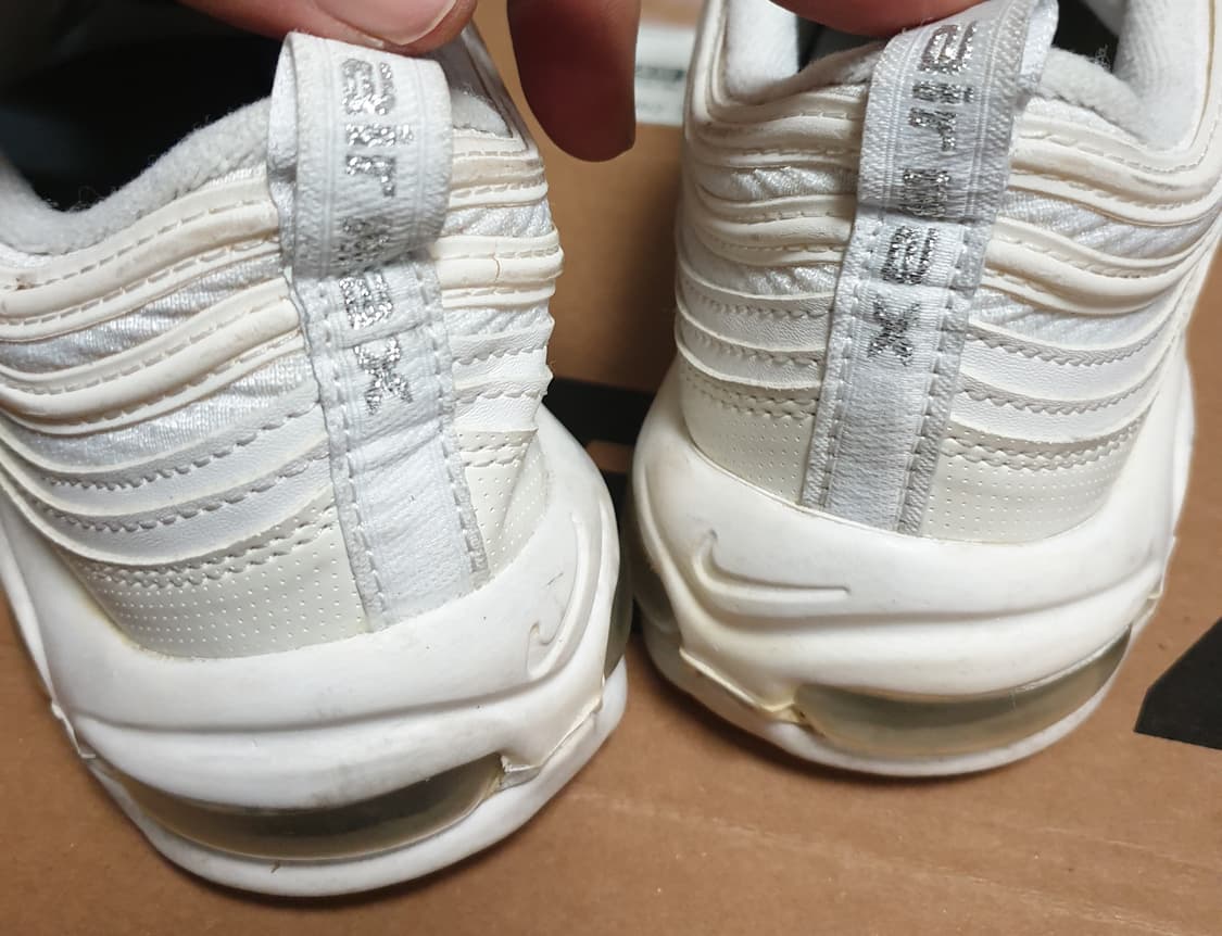 나이키 에어맥스97 메탈릭실버 화이트 (240) 상품이미지4