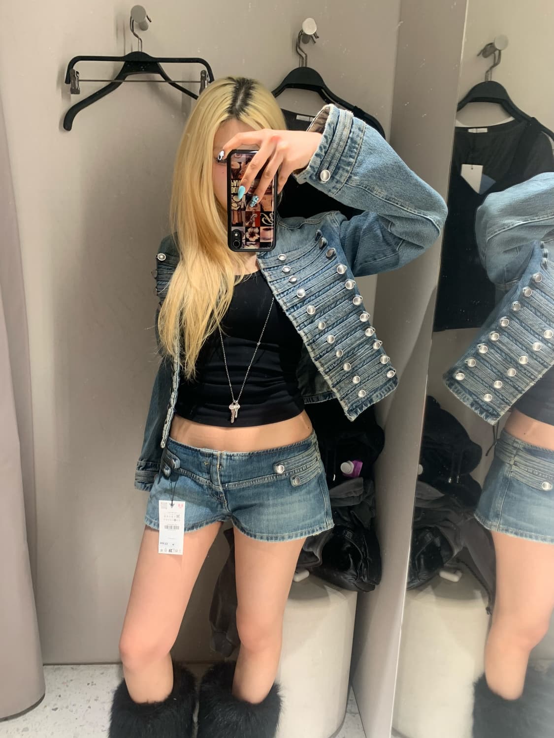 자라 로우라이즈 나폴레옹 쇼츠 반바지 상품이미지2